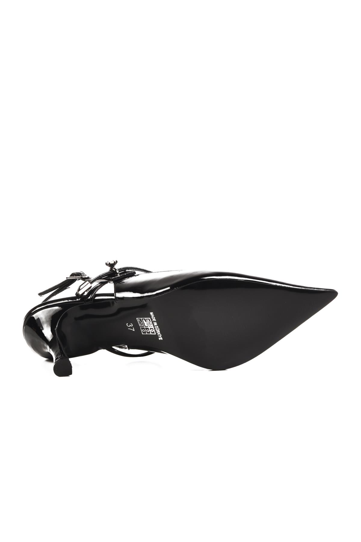 658228 Z Siyah Kadın Topuklu Ayakkabı - Görsel 6