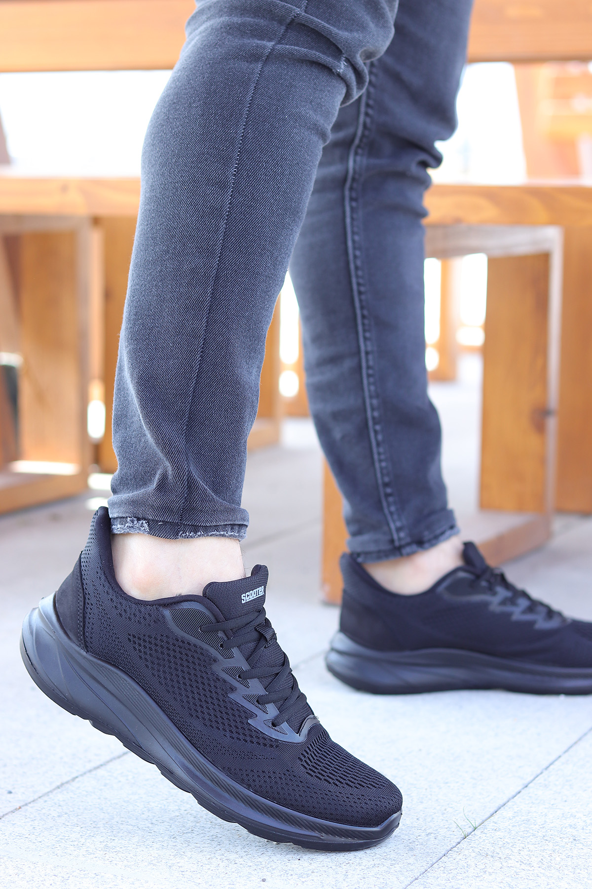 Bolt Memory Foam Yürüyüş Koşu Erkek Spor Ayakkabı - Görsel 2