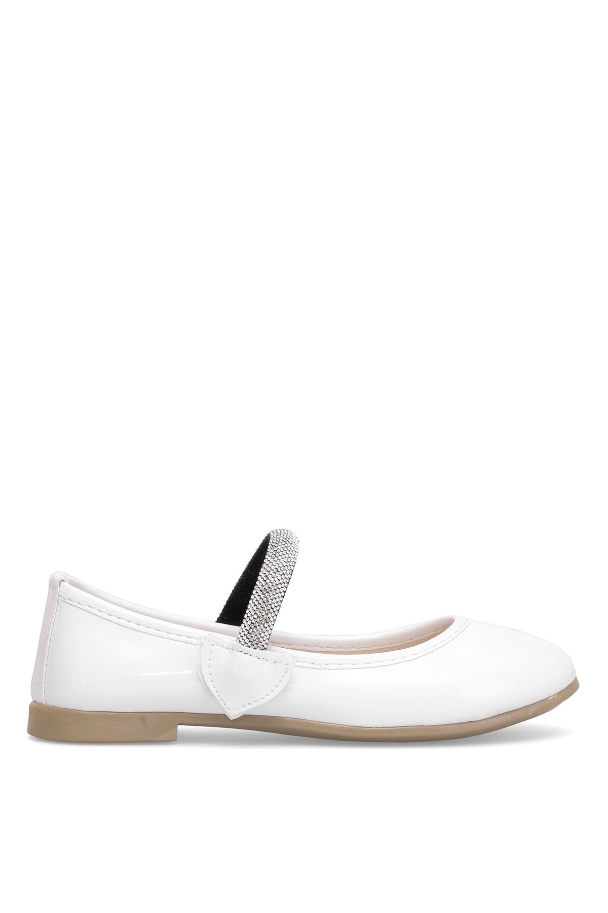 Elit HY-P-10005-25Y Patik Kız Çocuk Babet Beyaz - Görsel 2