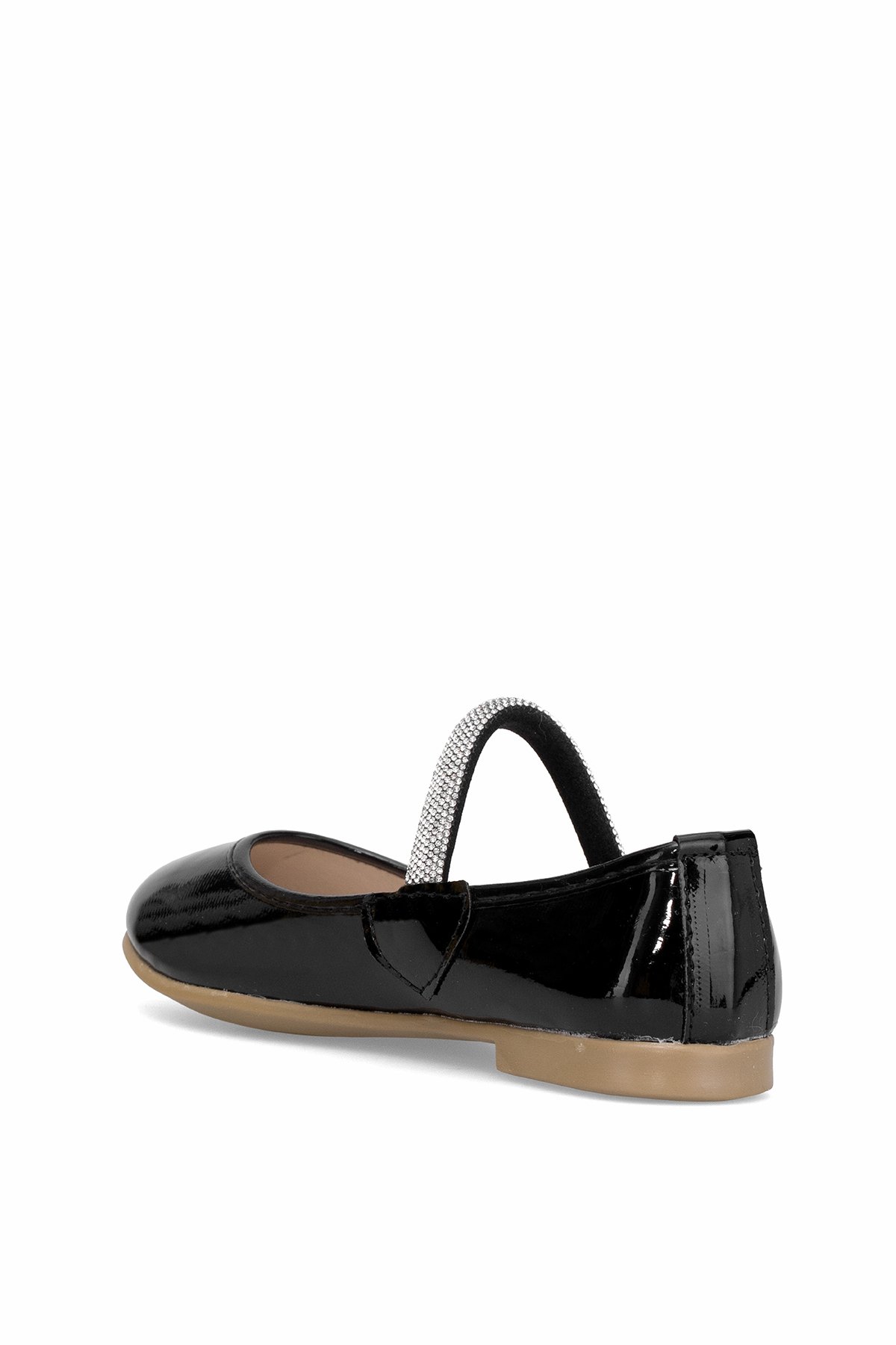 Elit HY-F-10005-25Y Filet Kız Çocuk Babet Siyah - Görsel 5