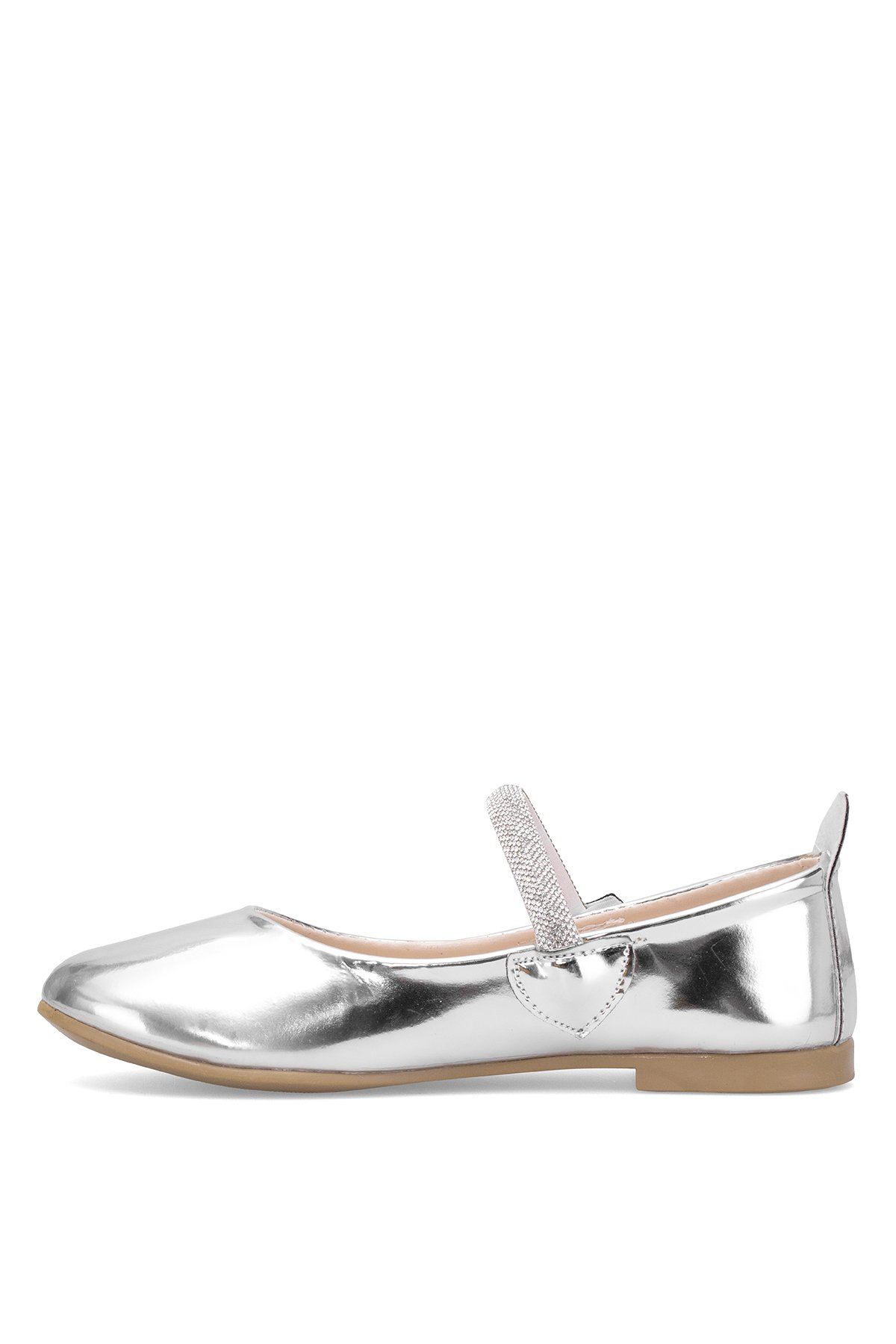 Elit HY-F-10005-25Y Filet Kız Çocuk Babet Gümüş - Görsel 4