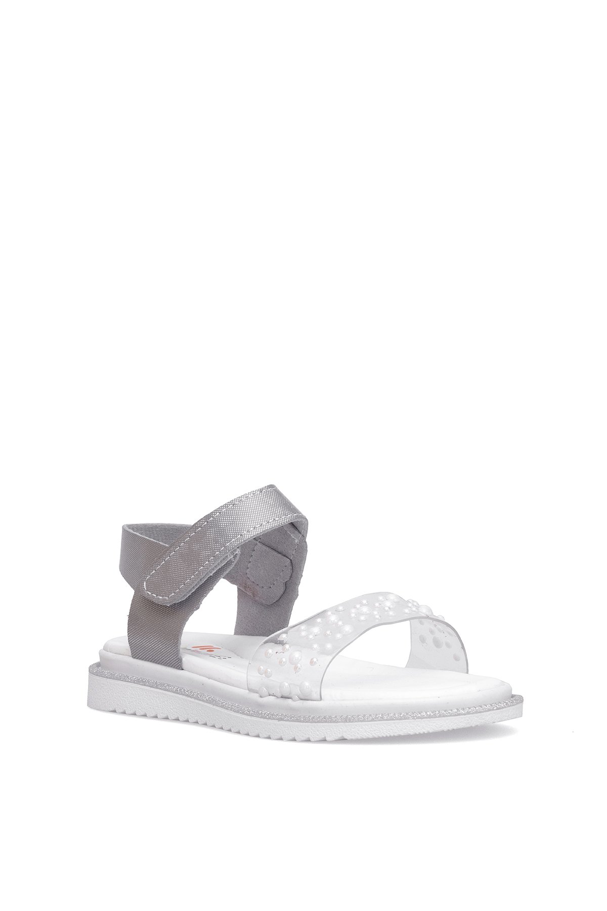 Elit ŞA-P-036-25Y Patik Kız Çocuk Düz Sandalet Gümüş - Görsel 3