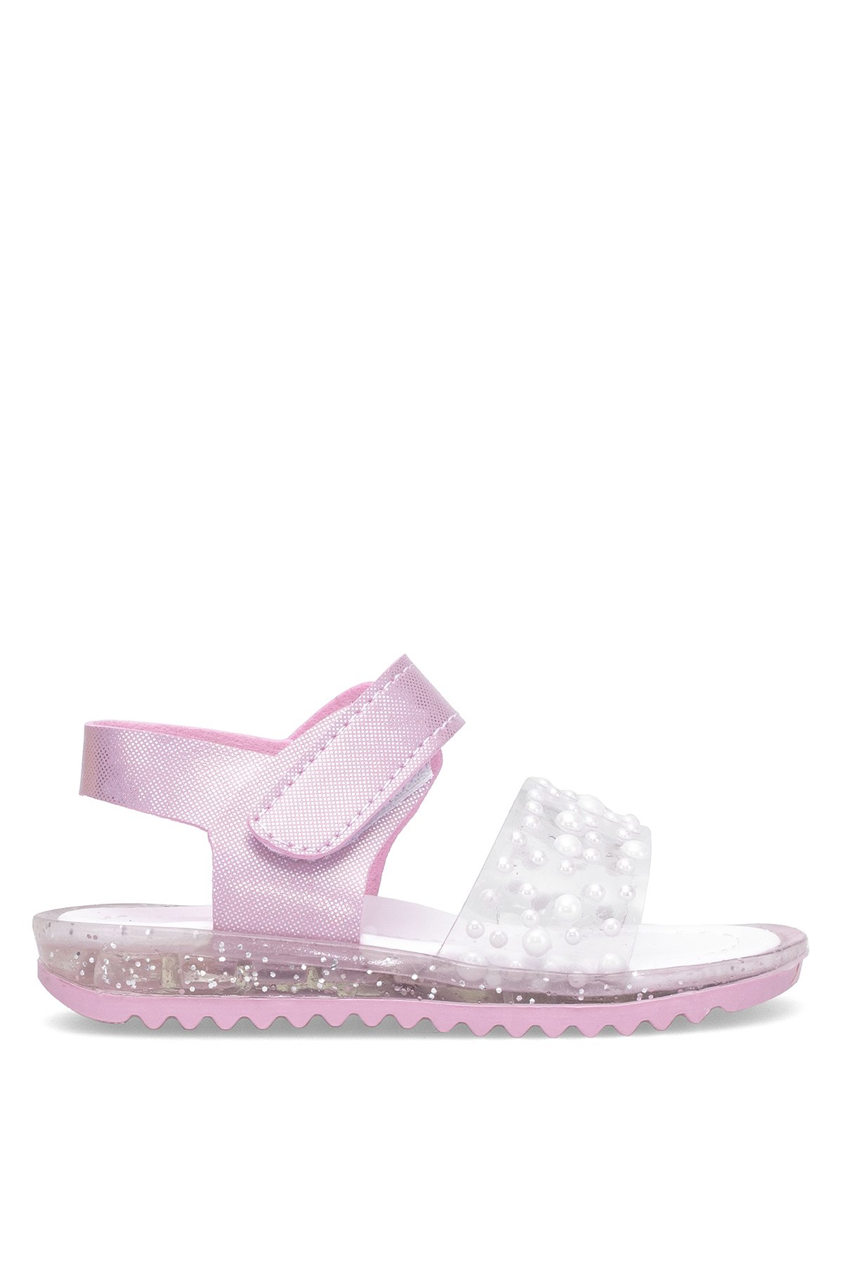 Elit ŞA-B-036-25Y Bebe Kız Çocuk Düz Sandalet Pembe - Görsel 2