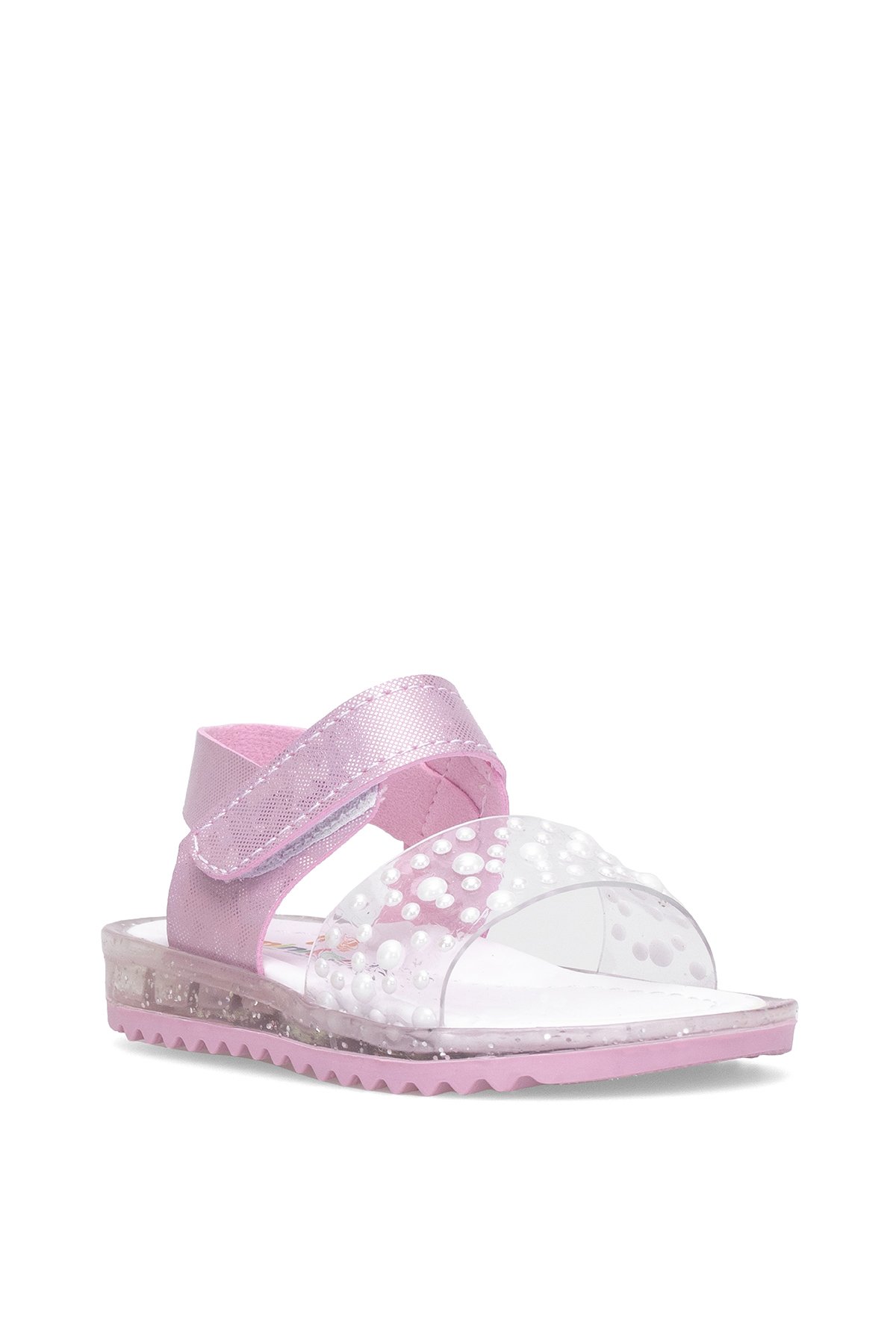 Elit ŞA-B-036-25Y Bebe Kız Çocuk Düz Sandalet Pembe - Görsel 3