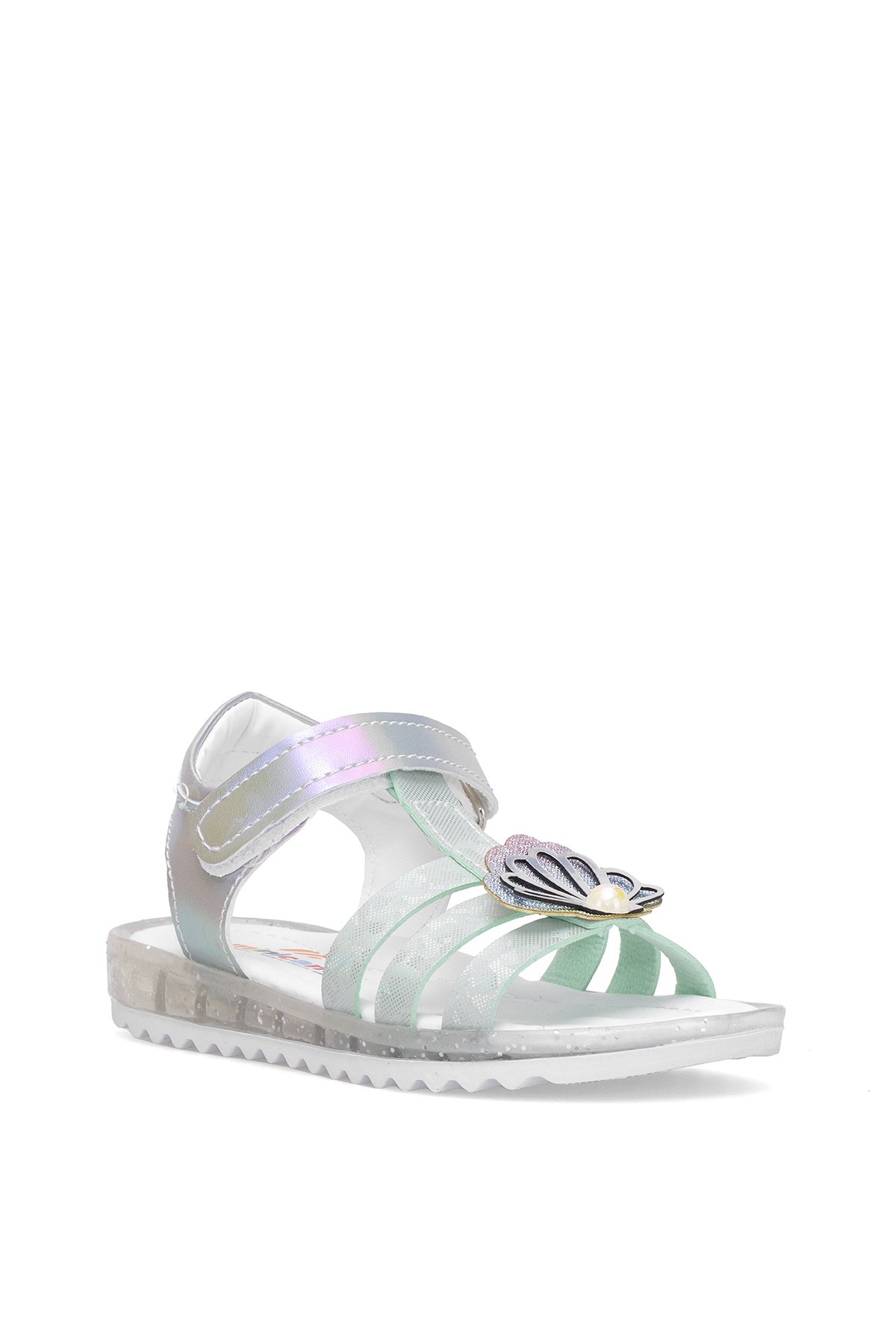 Elit ŞA-P-034-25Y Patik Kız Çocuk Düz Sandalet Yeşil - Görsel 3