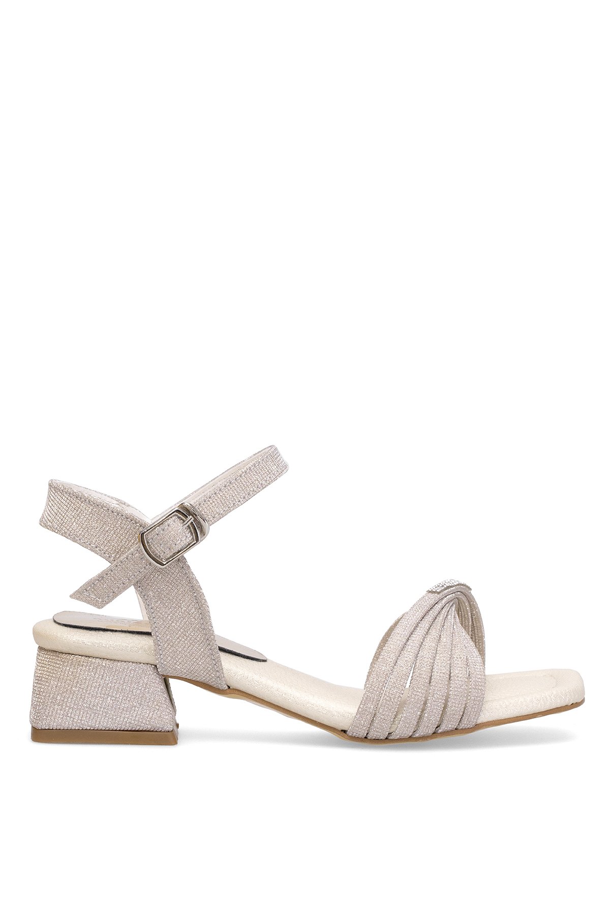 Elit ASK-F-40-25Y Filet Kız Çocuk Abiye Ayakkabı Altın - Görsel 2