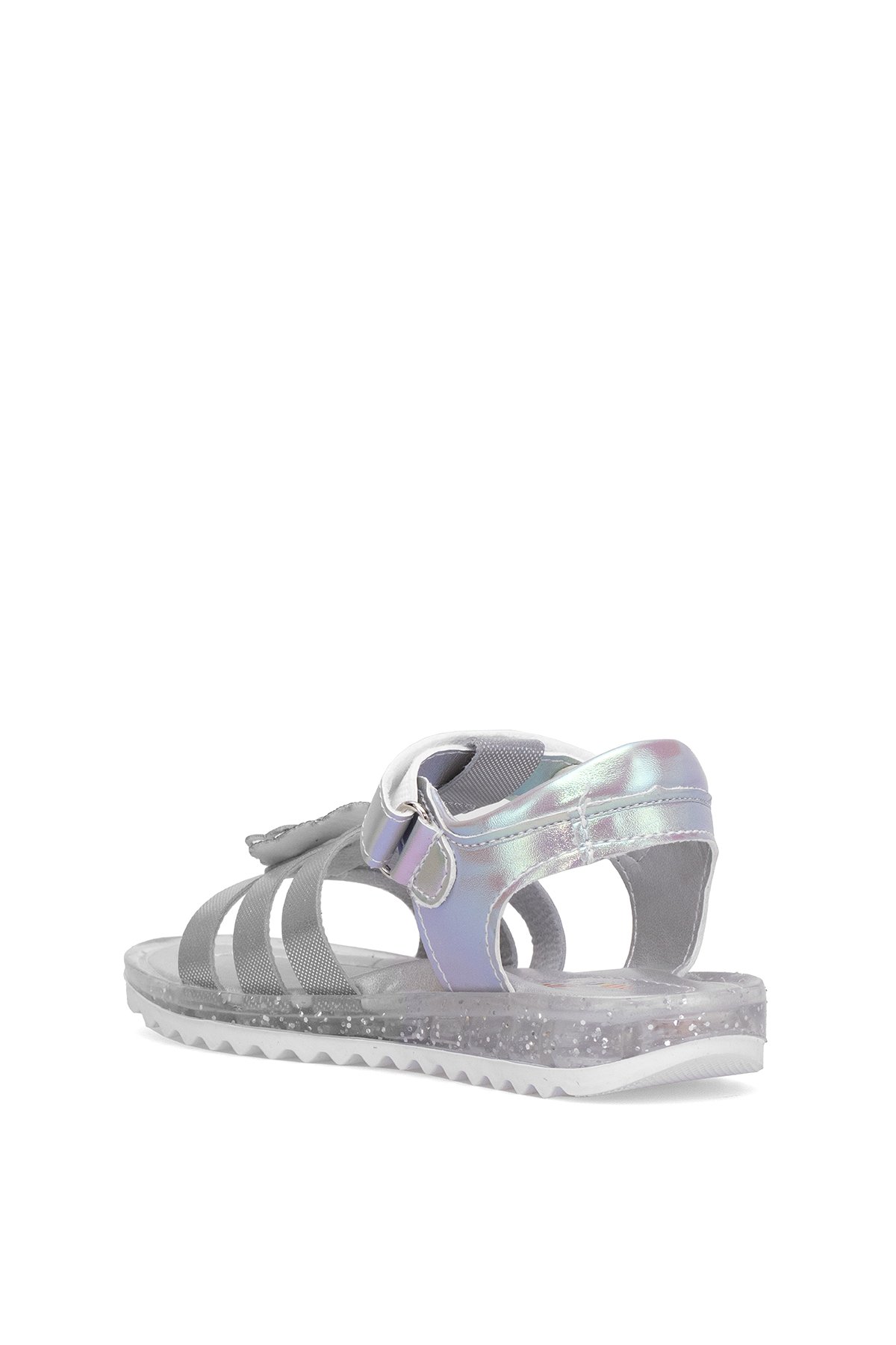 Elit ŞA-P-034-25Y Patik Kız Çocuk Düz Sandalet Gümüş - Görsel 5