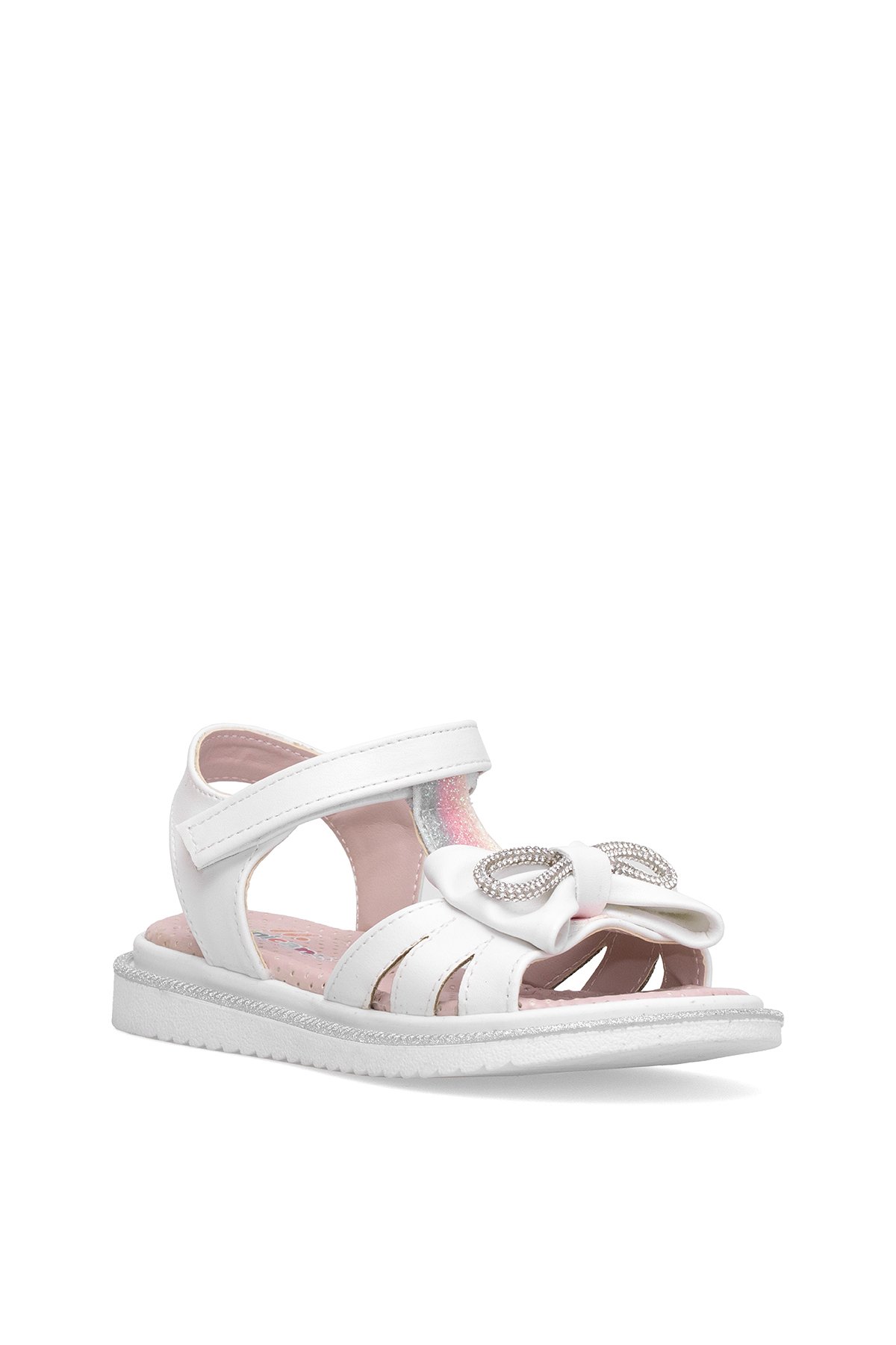 Elit J-P-600-25Y Patik Kız Çocuk Düz Sandalet Beyaz - Görsel 3