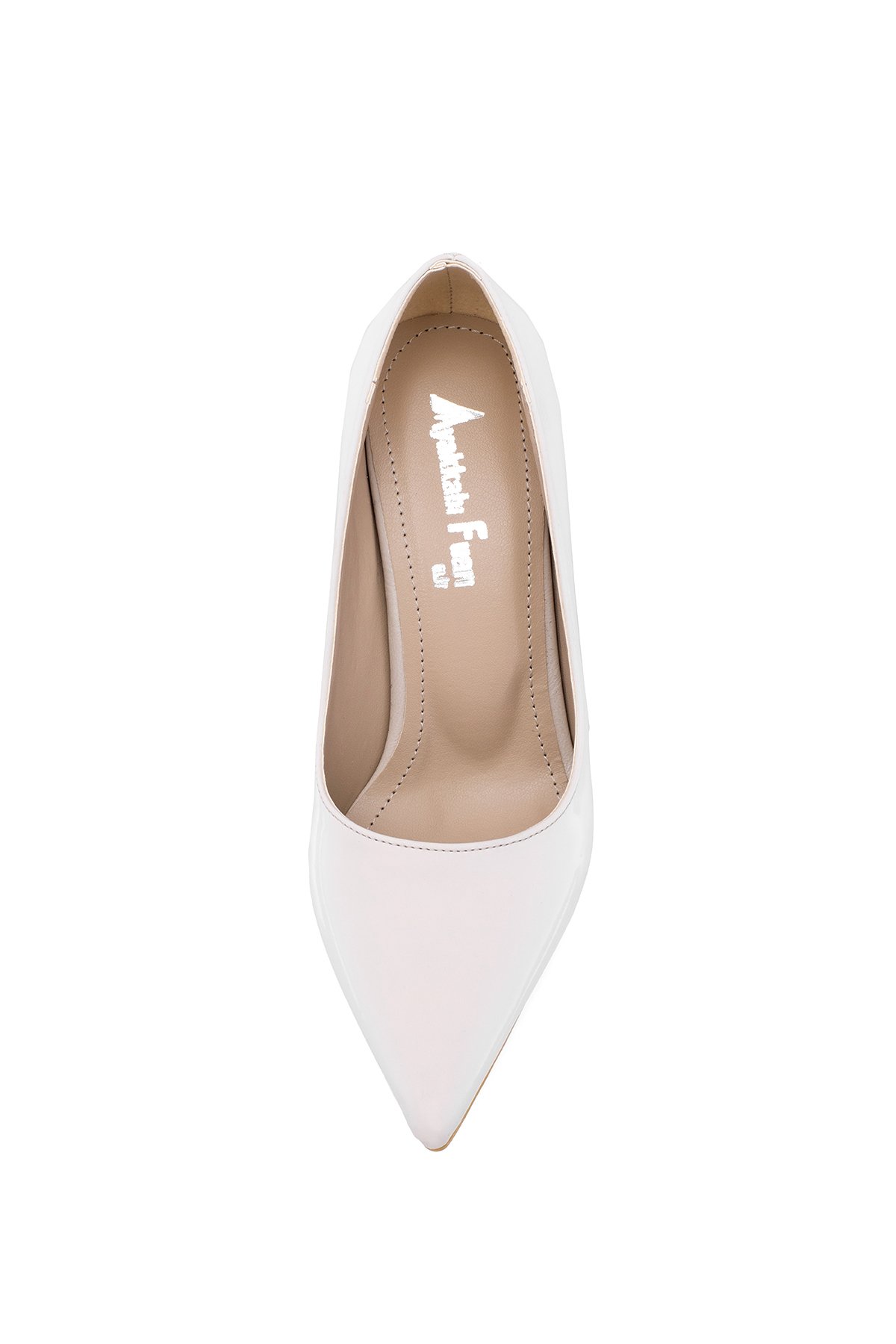 Elit MST1184V Kadın Klasik Topuklu ayakkabı Ten - Görsel 7