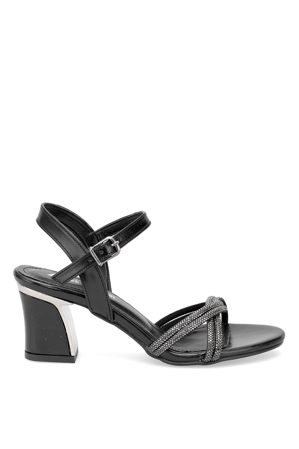 Elit MST1048M Kadın Klasik Topuklu ayakkabı Siyah - Görsel 2