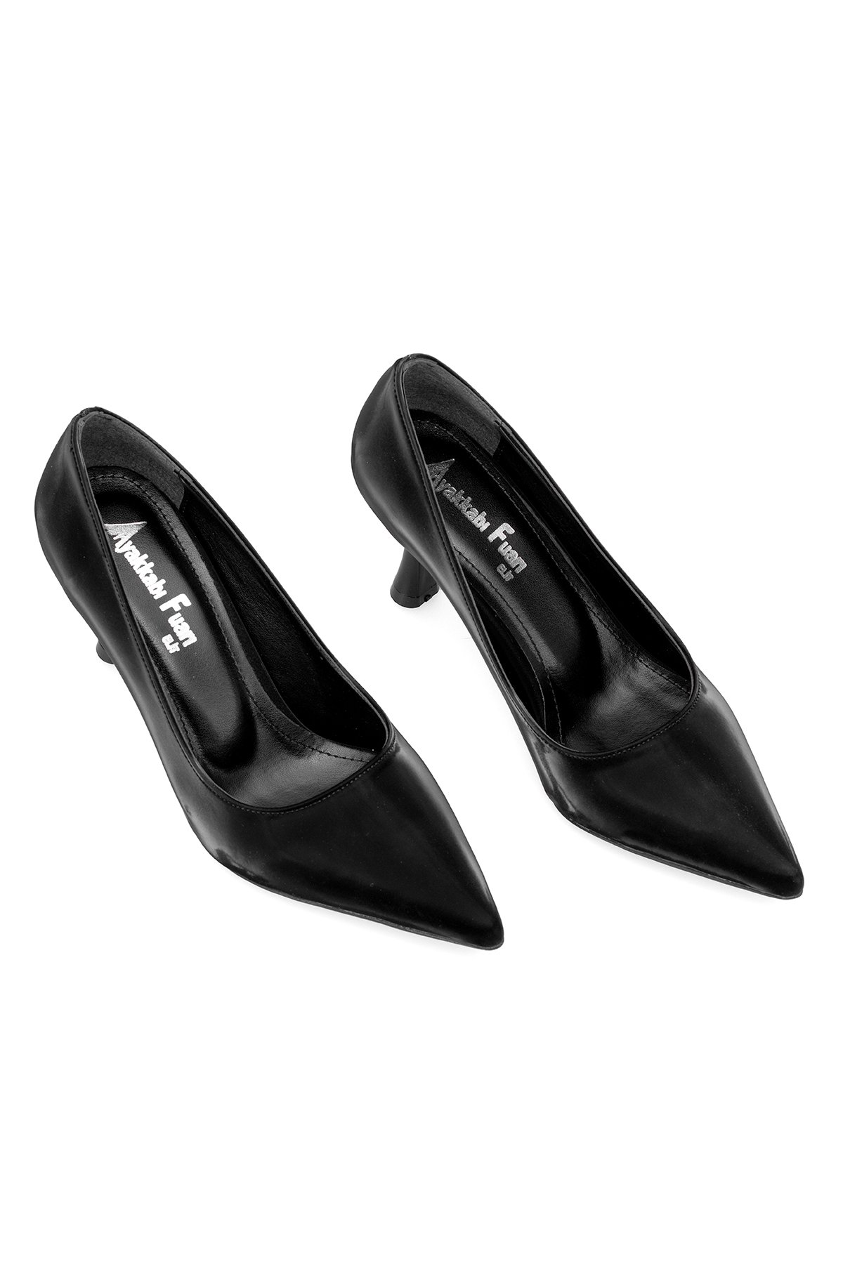 Elit MST1184V Kadın Klasik Topuklu ayakkabı Siyah - Görsel 3