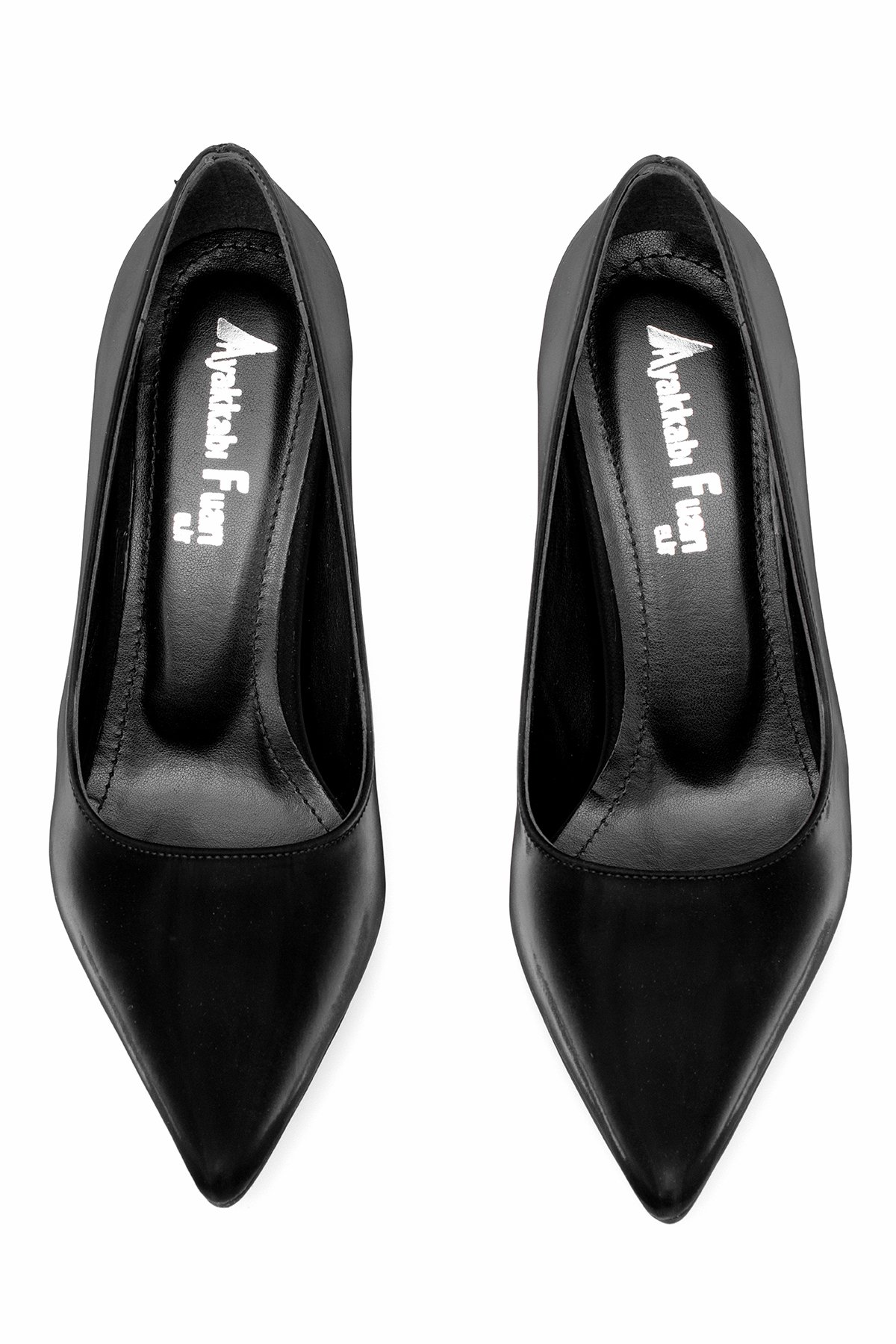 Elit MST1184V Kadın Klasik Topuklu ayakkabı Siyah - Görsel 4