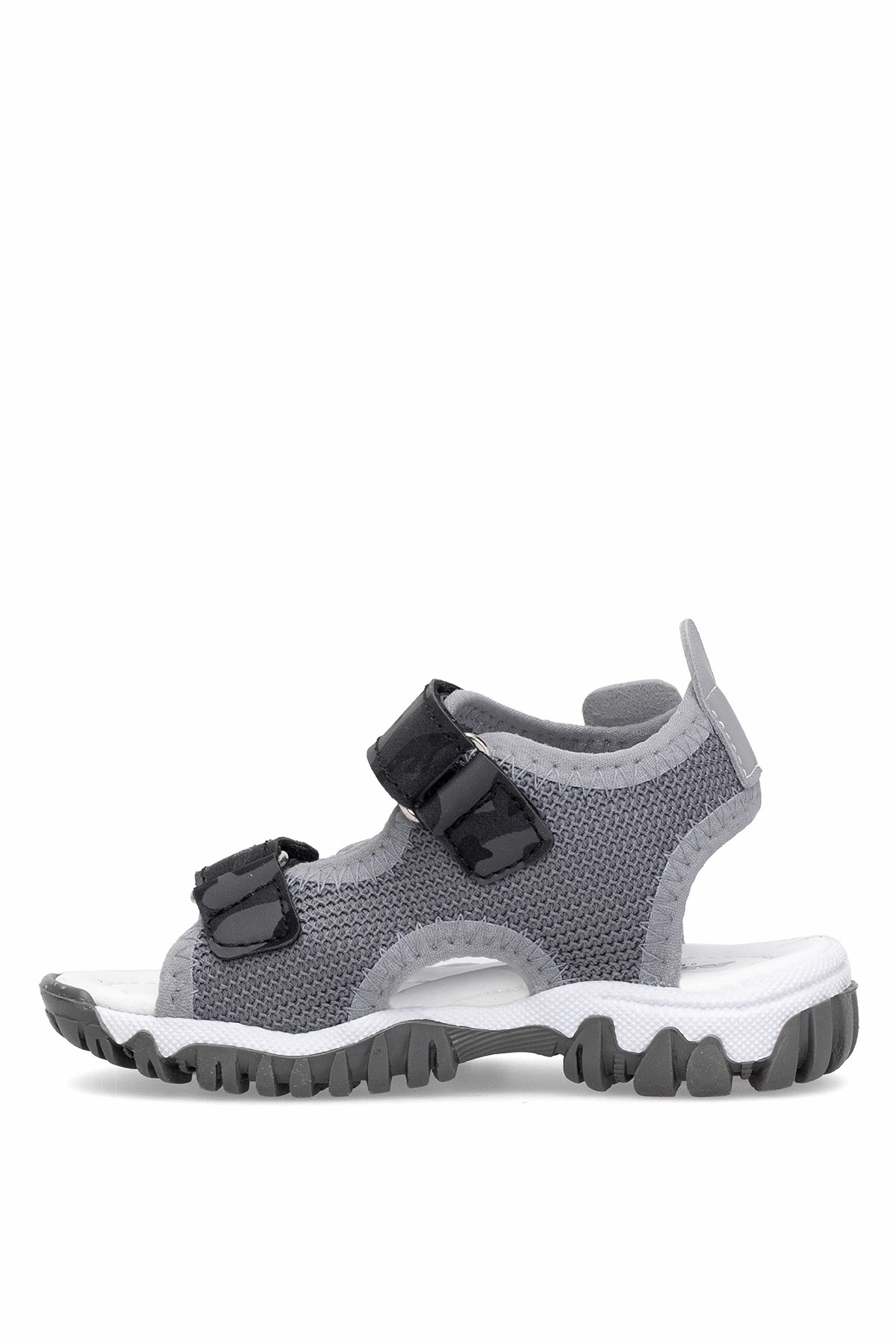 Elit ŞA-B-022-25Y Bebe Erkek Çocuk Düz Sandalet Gri - Görsel 4