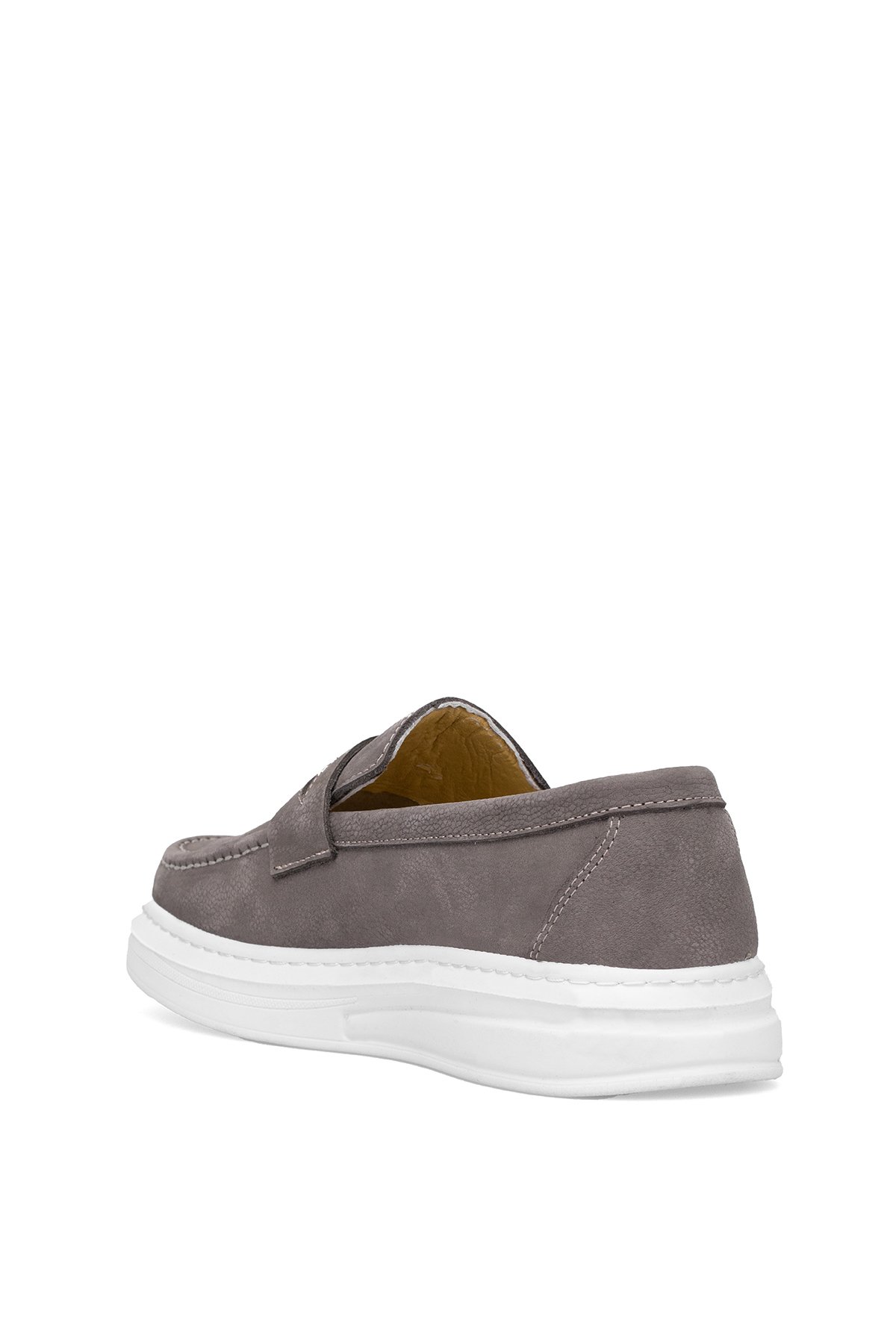 Elit SLSHZ01N Erkek Hakiki Deri Casual Ayakkabı Kum Rengi - Görsel 5