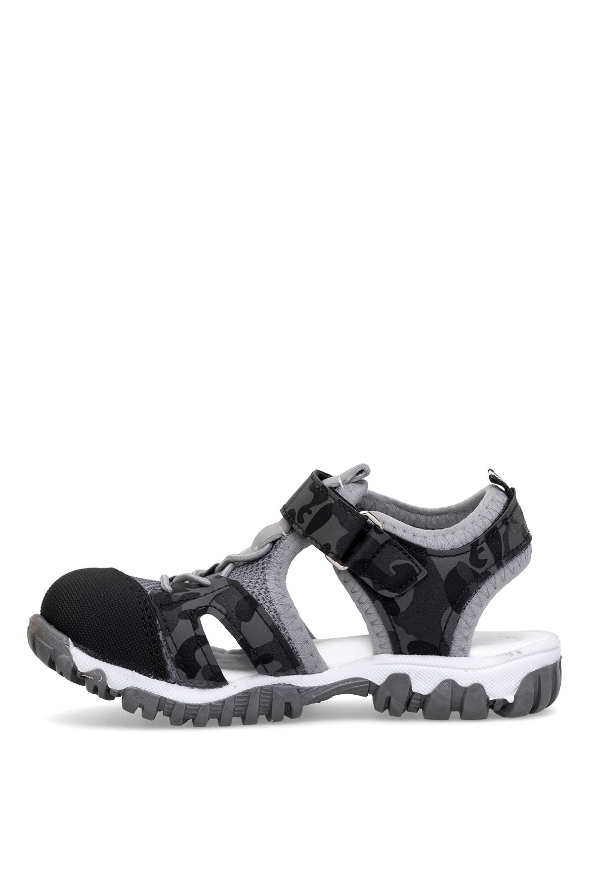 Elit ŞA-P-041-25Y Patik Erkek Çocuk Düz Sandalet Siyah - Görsel 4