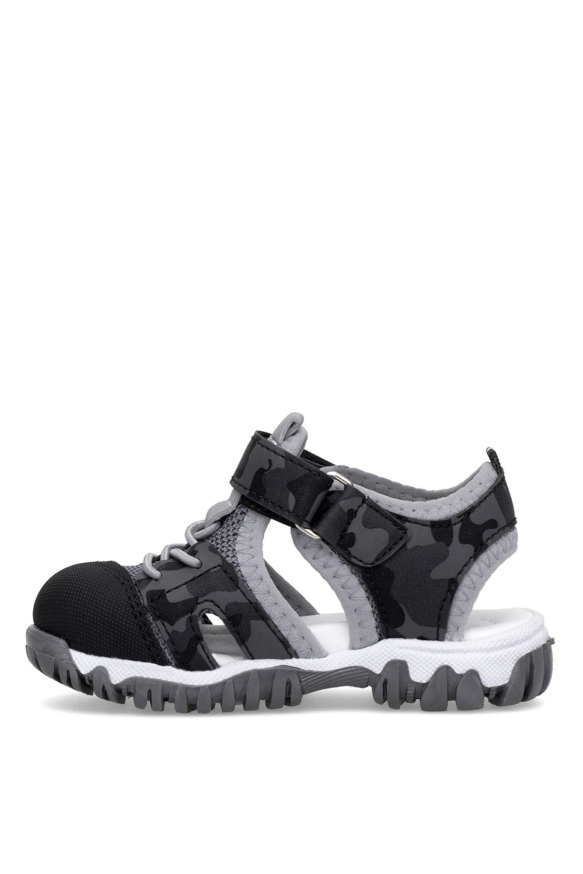 Elit ŞA-B-041-25Y Bebe Erkek Çocuk Düz Sandalet Siyah - Görsel 4