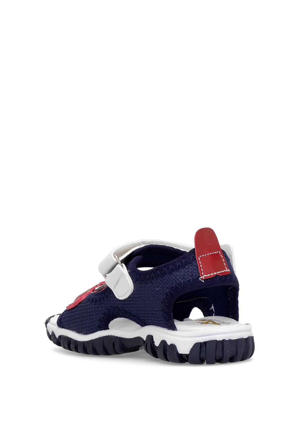 Elit ŞA-P-022-25Y Patik Erkek Çocuk Düz Sandalet Lacivert - Kırmızı - Görsel 5