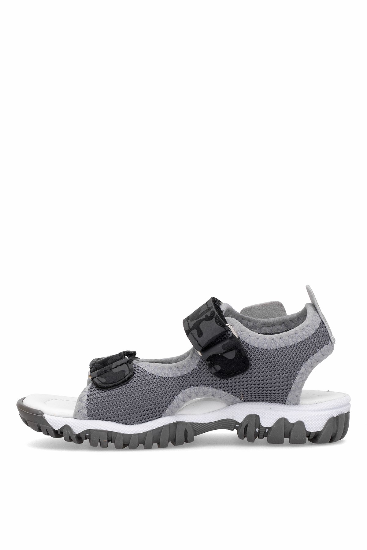 Elit ŞA-P-022-25Y Patik Erkek Çocuk Düz Sandalet Gri - Görsel 4