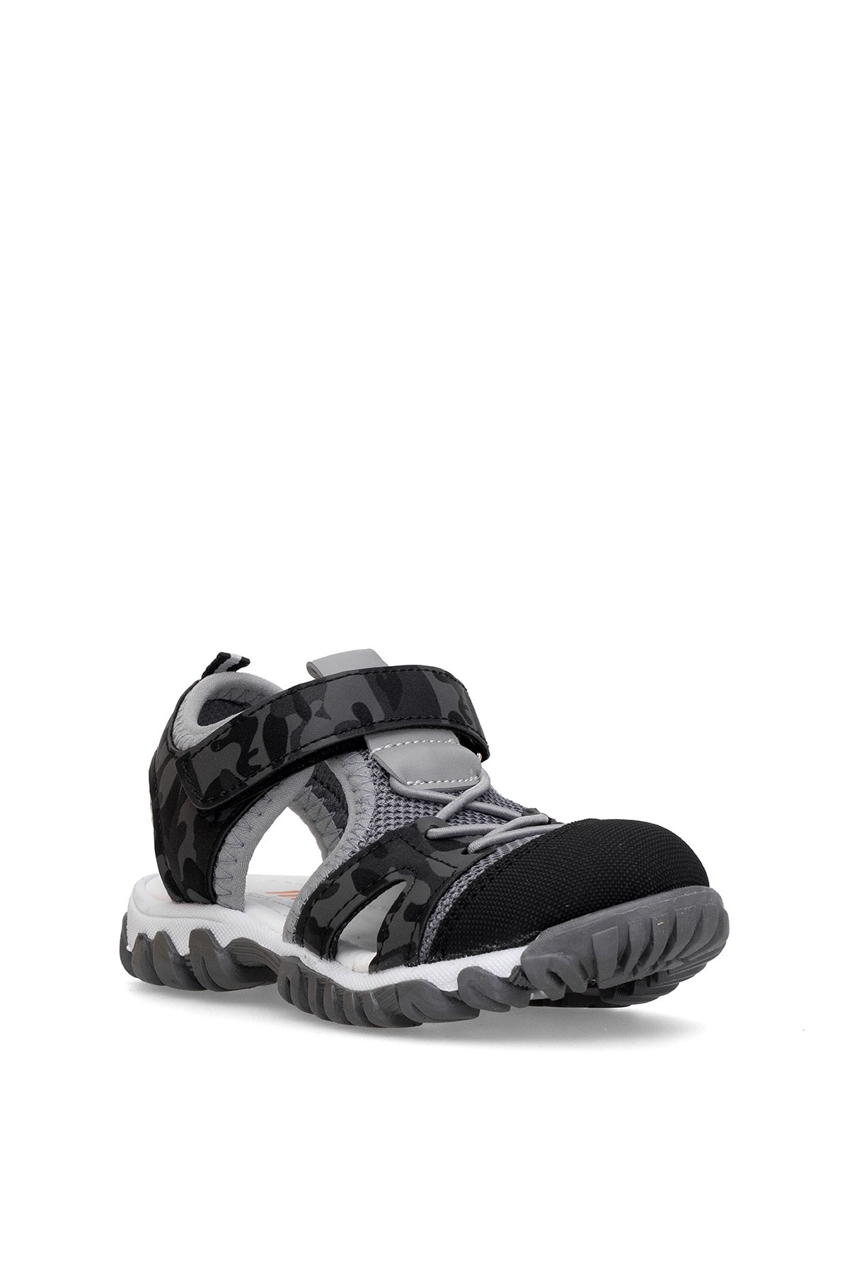 Elit ŞA-F-041-25Y Filet Erkek Çocuk Düz Sandalet Siyah - Görsel 3