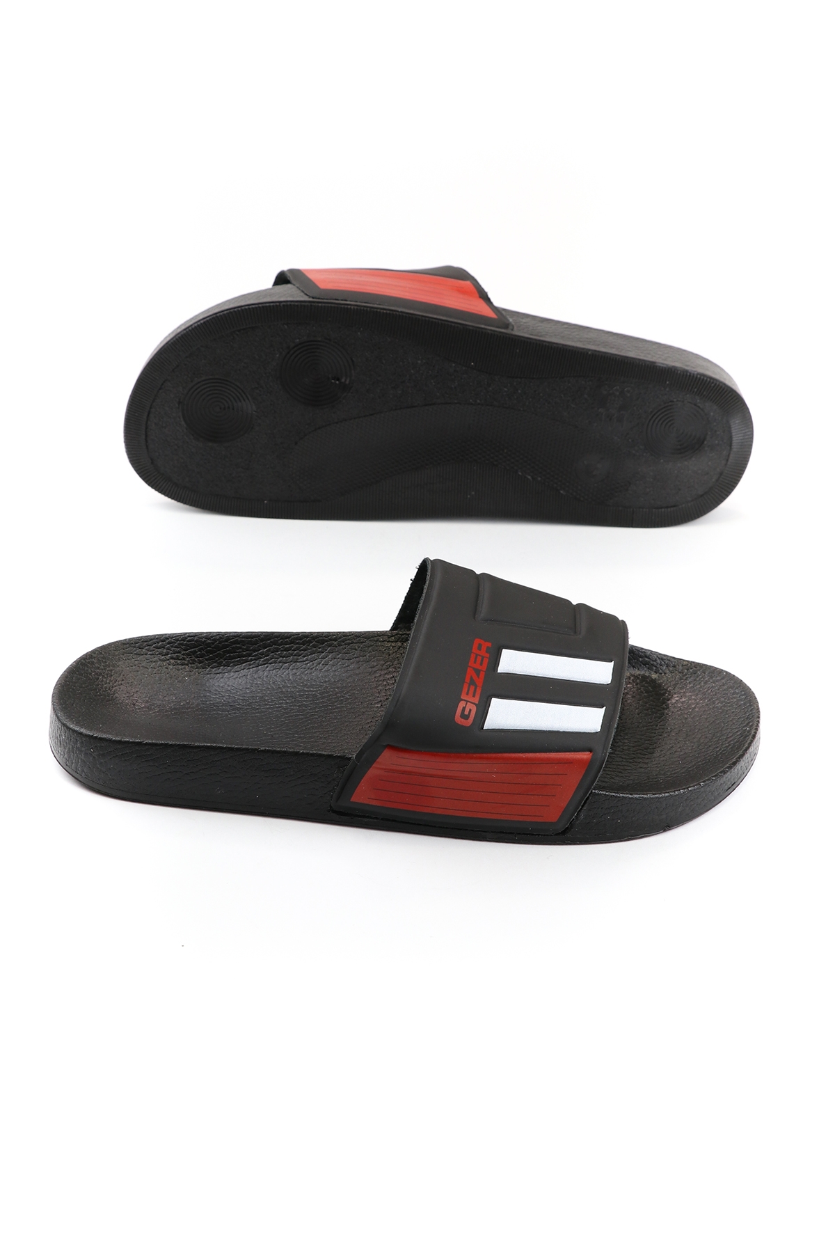 Gezer Gezer Siyah Yazlık Erkek Terlik Sandalet & Terlik | Flo Siyah - 5. görsel