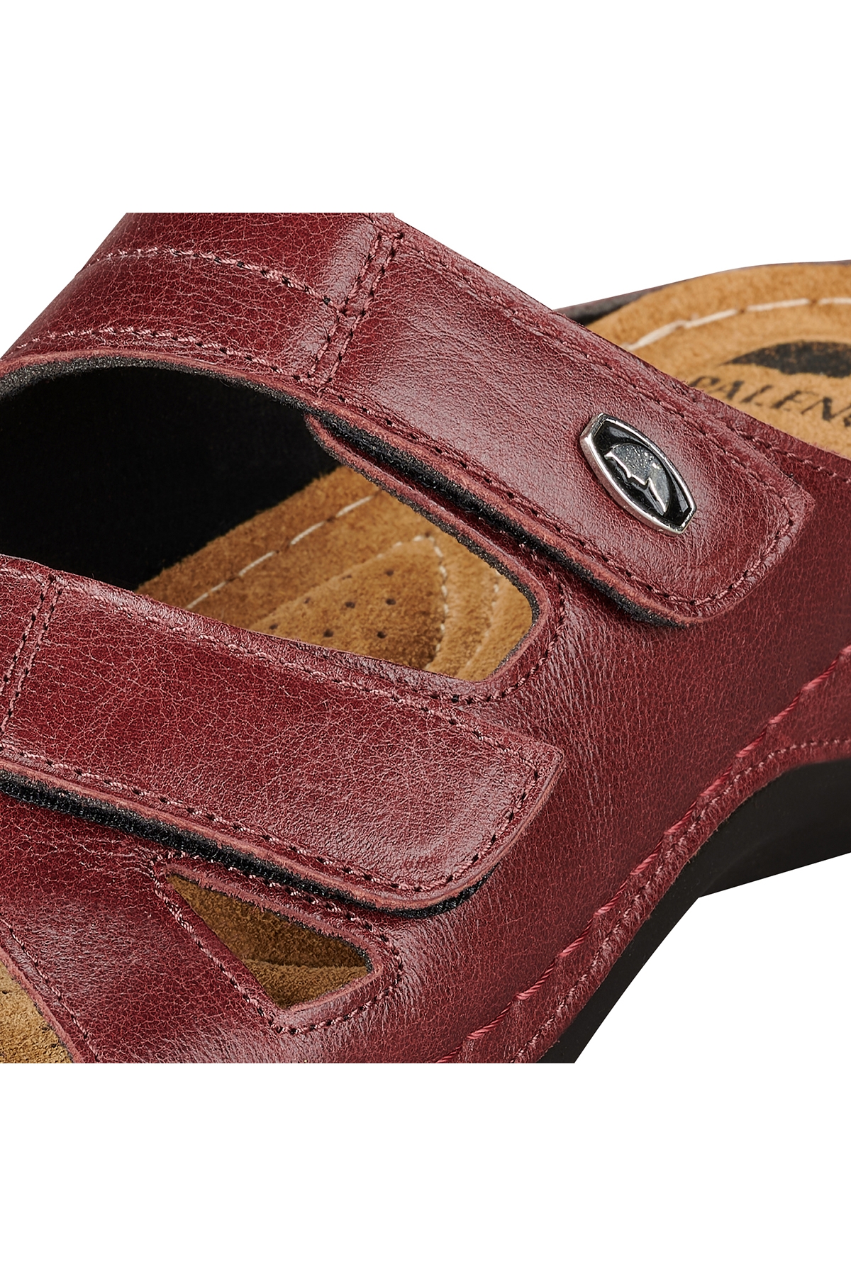 Gezer Kadın Ayarlanabilir Hakiki Deri Terlik - Görsel 4