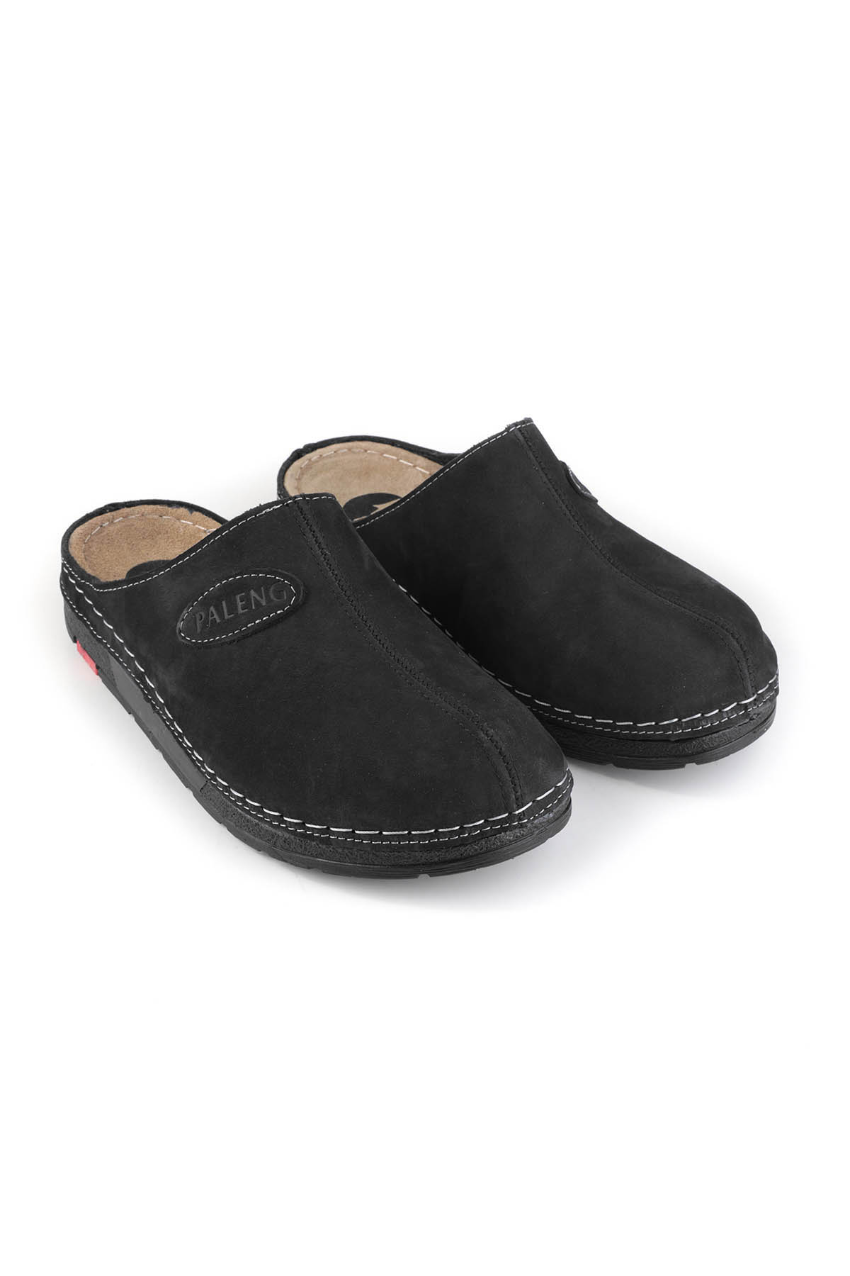 Gezer Kışlık Hakiki Deri Erkek Terlik - Görsel 4