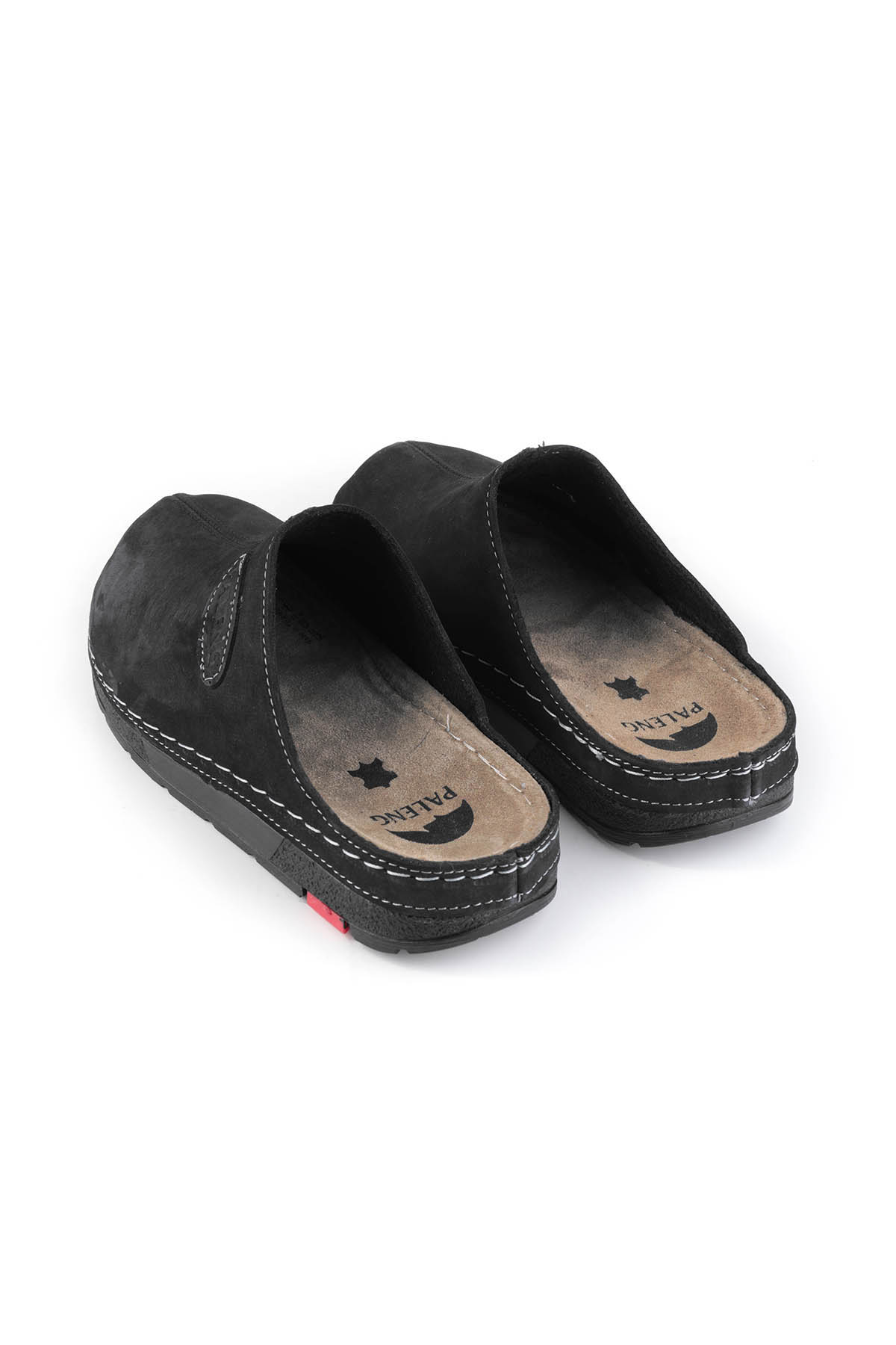 Gezer Kışlık Hakiki Deri Erkek Terlik - Görsel 5