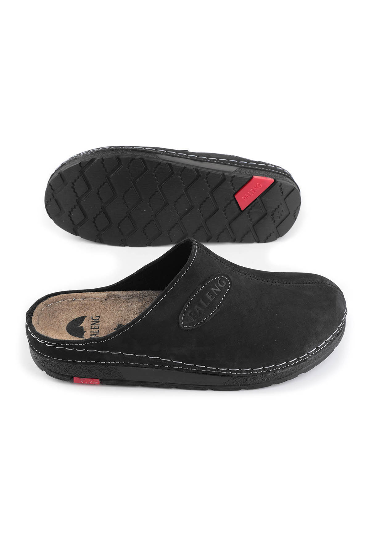 Gezer Kışlık Hakiki Deri Erkek Terlik - Görsel 6