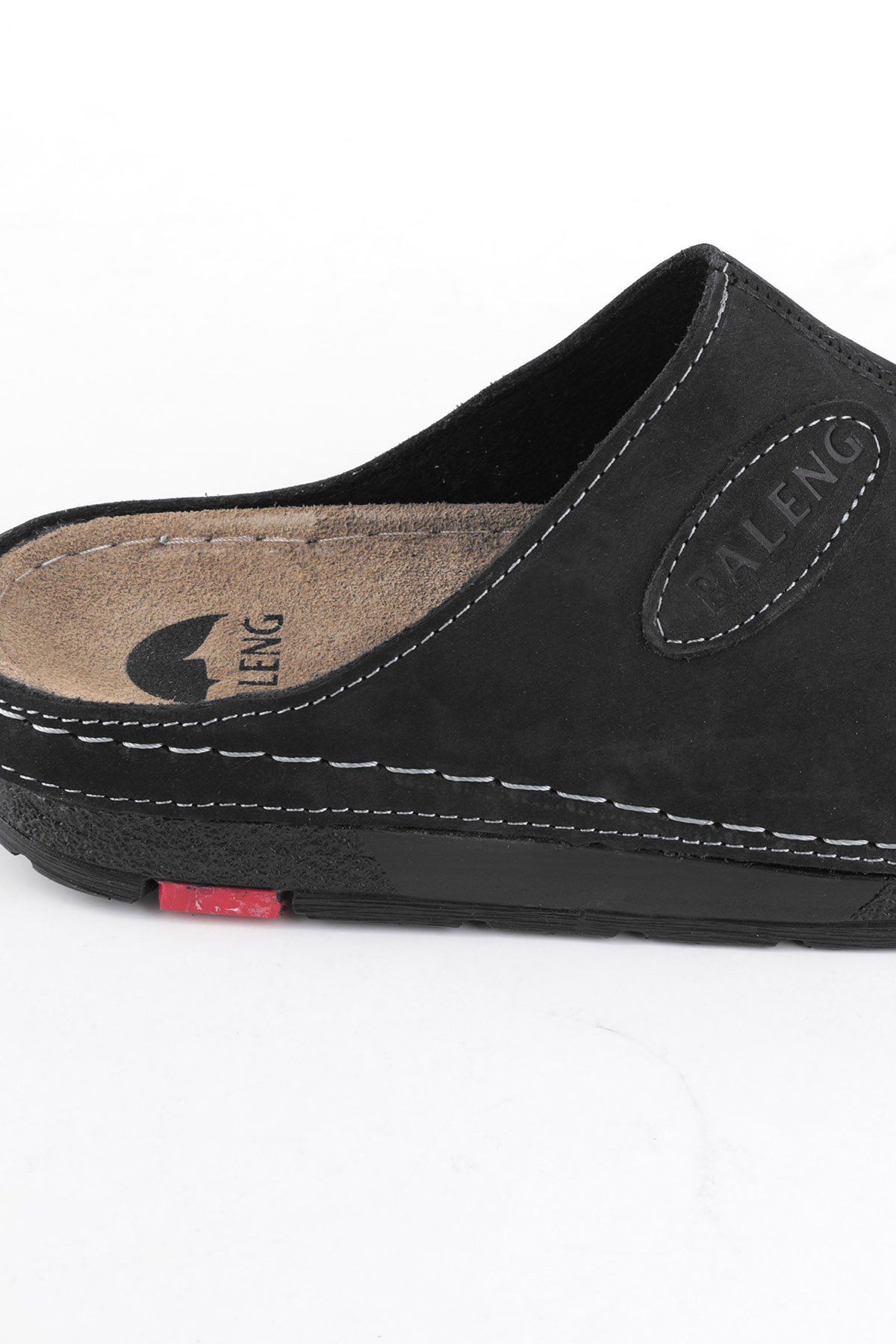 Gezer Kışlık Hakiki Deri Erkek Terlik - Görsel 7