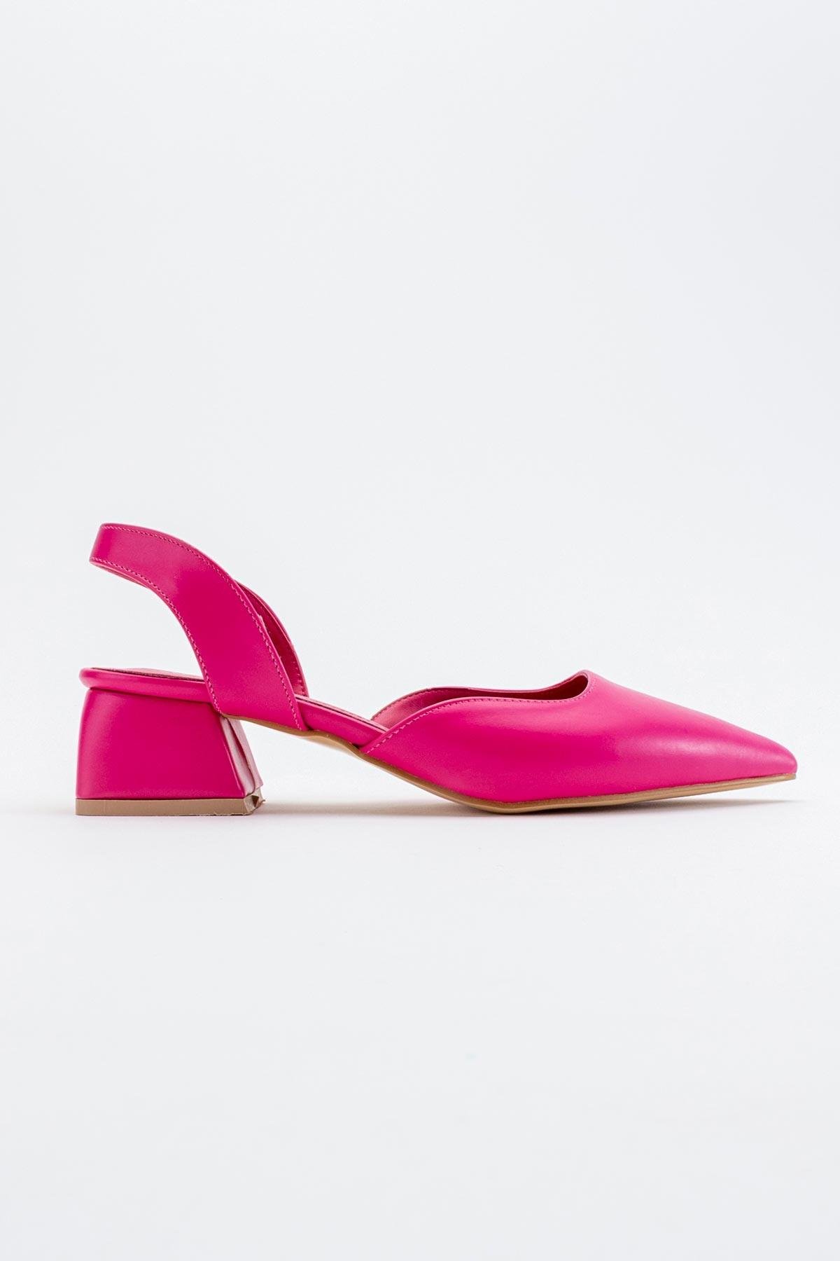 Kadın Topuklu Sandalet FUJE CİLT - Görsel 3