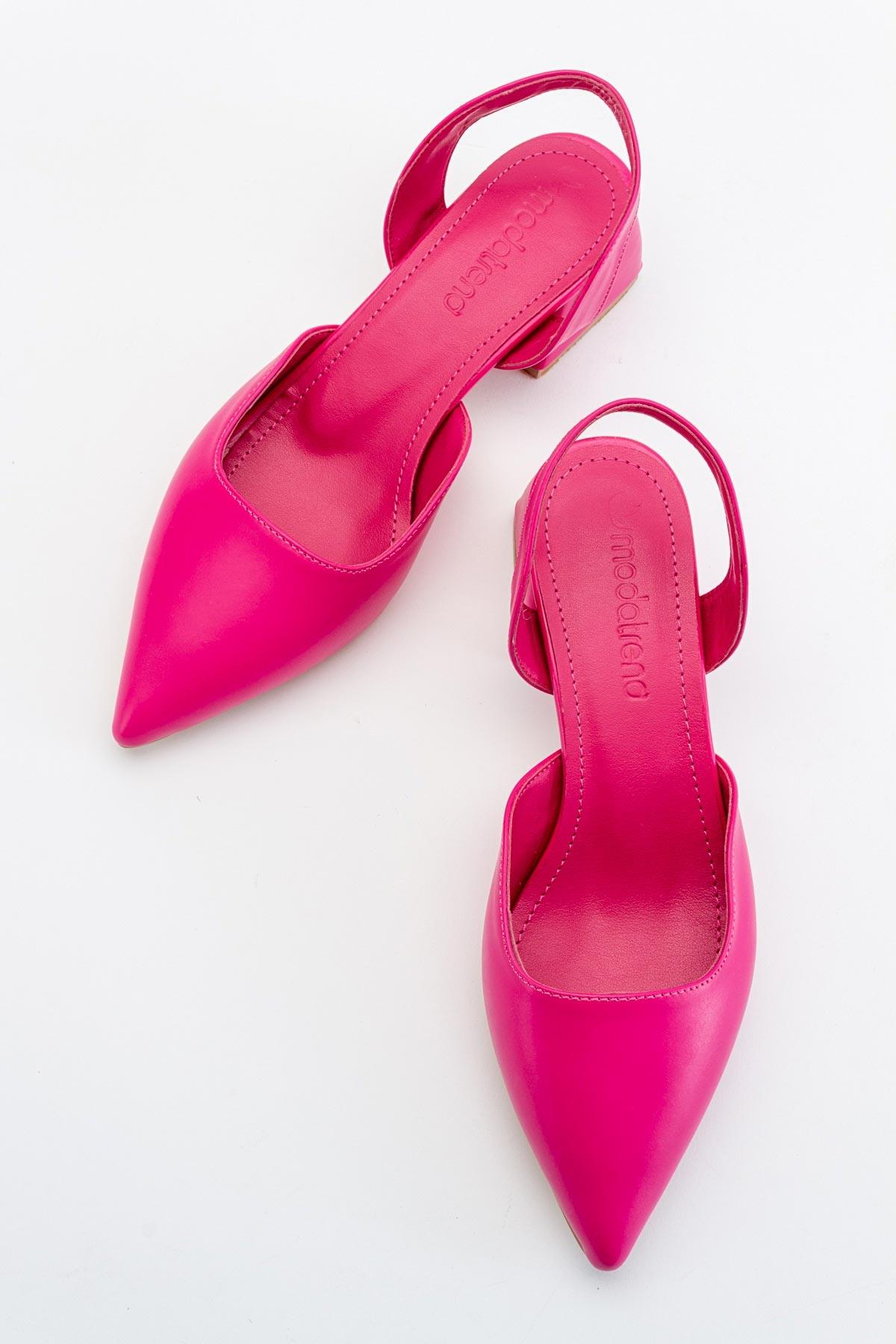 Kadın Topuklu Sandalet FUJE CİLT - Görsel 6