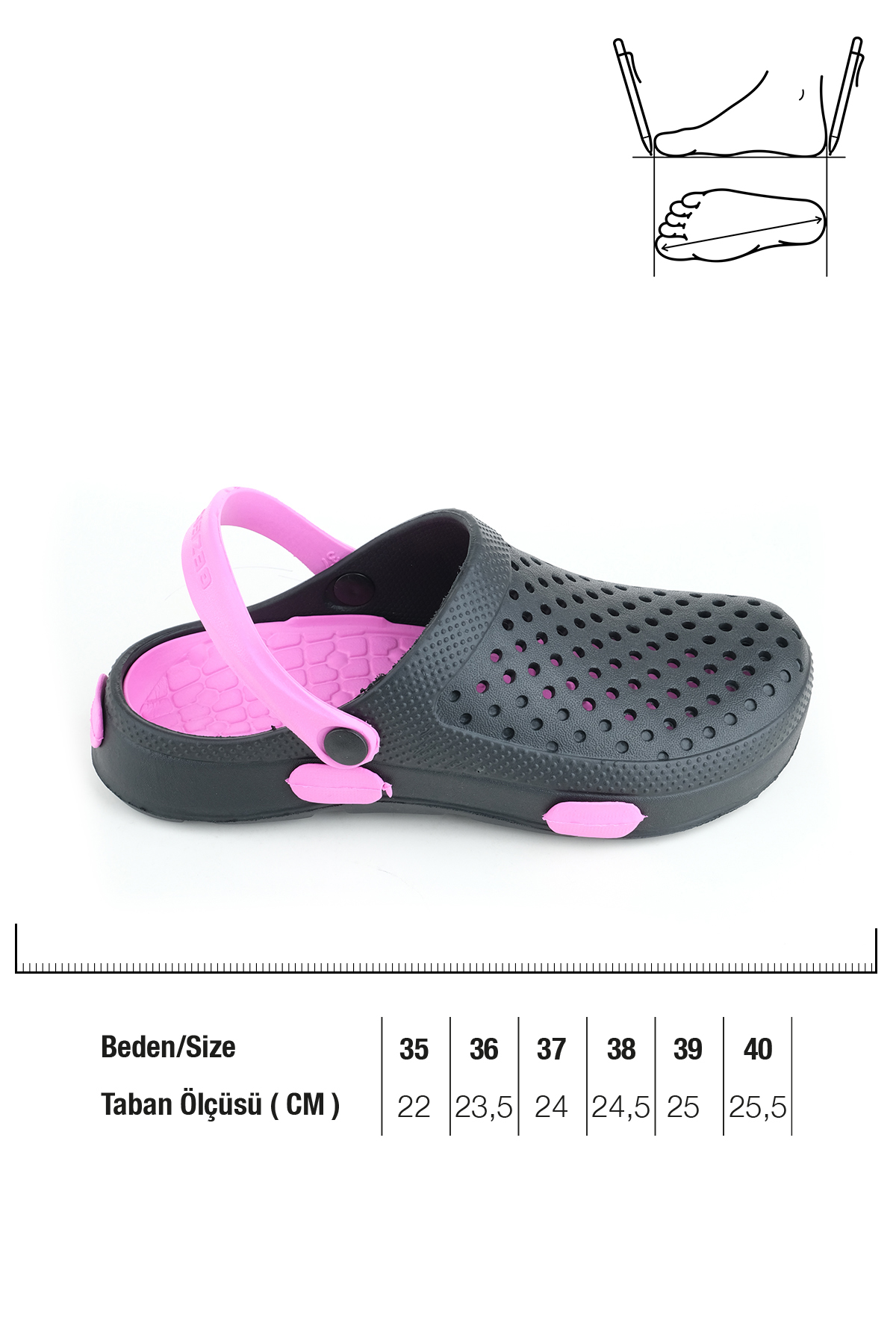 Yazlık Islak Zemin Sabo Kadın Terlik - Görsel 4