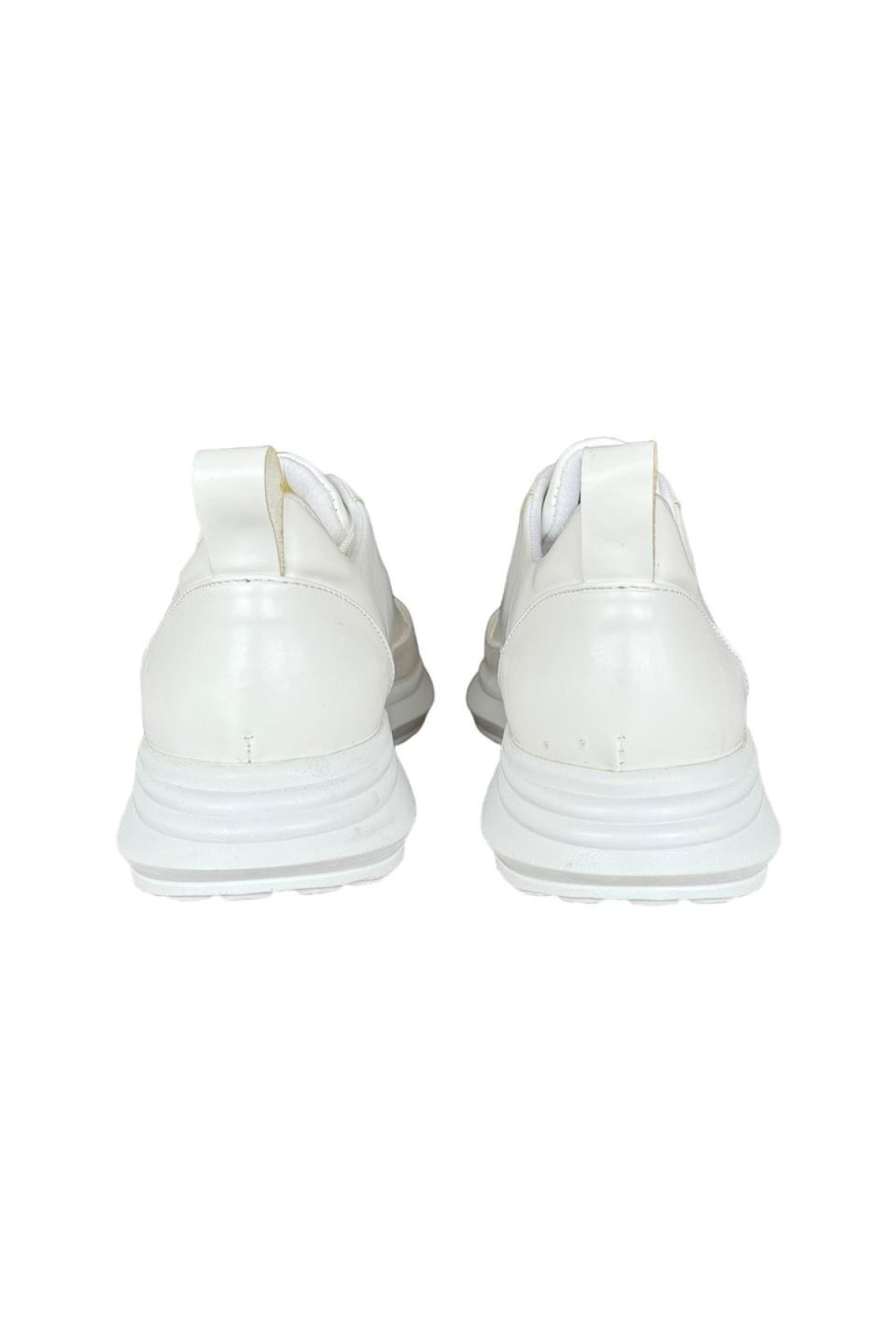 Bağcıklı Kadın Spor Sneaker Ayakkabı BEYAZ - Görsel 7