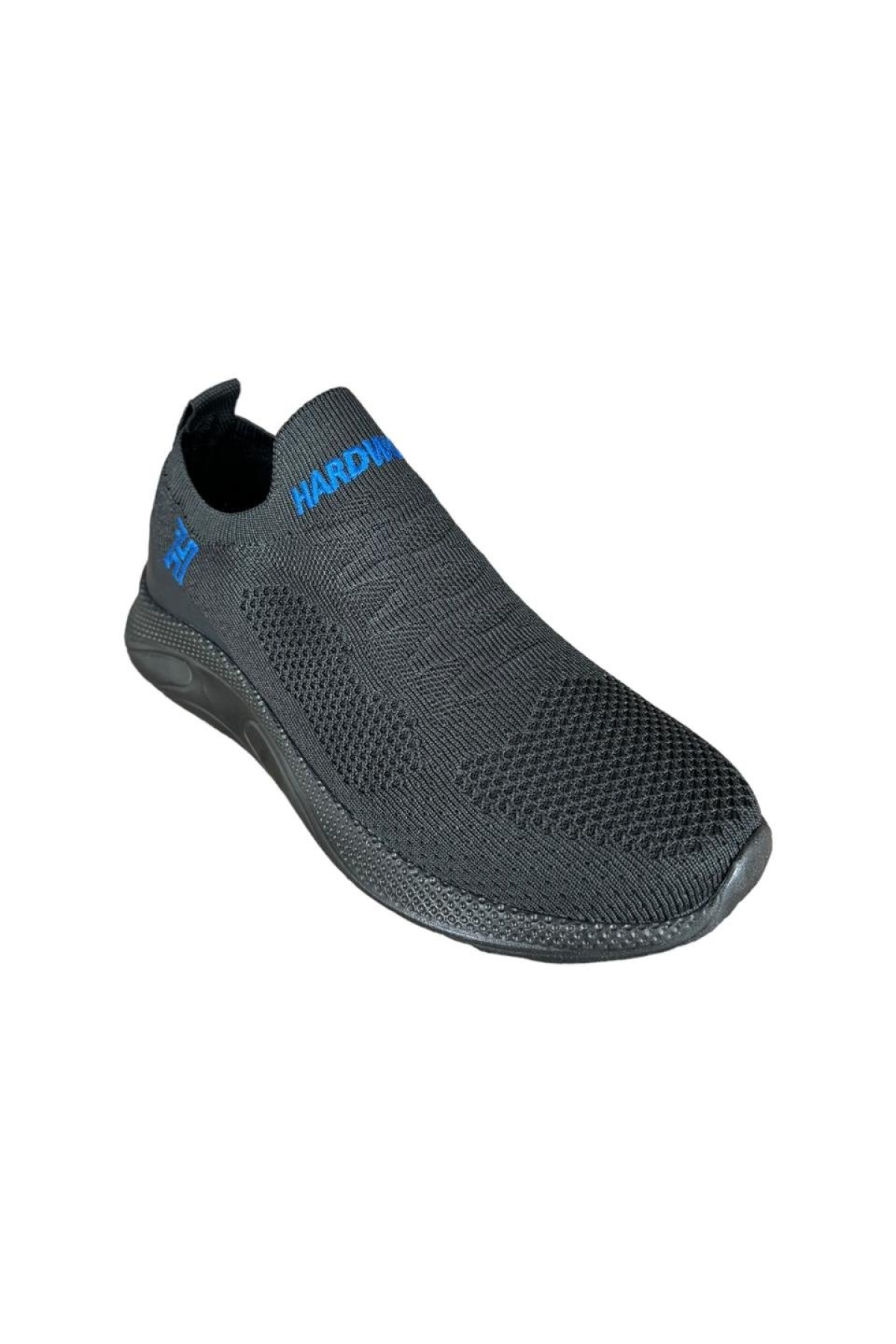 Kadın Triko Spor Ayakkabı SİYAH - MAVİ - Görsel 3