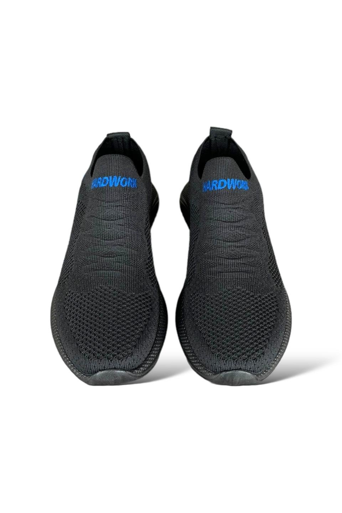 Kadın Triko Spor Ayakkabı SİYAH - MAVİ - Görsel 4