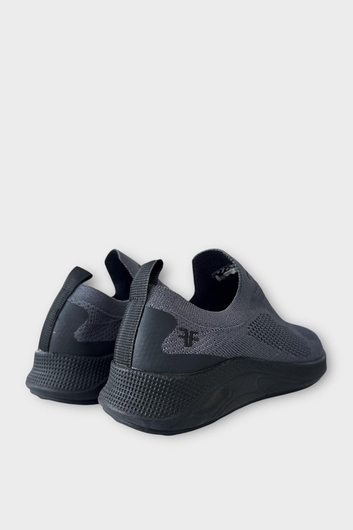 Kadın Triko Spor Ayakkabı FÜME - Görsel 6