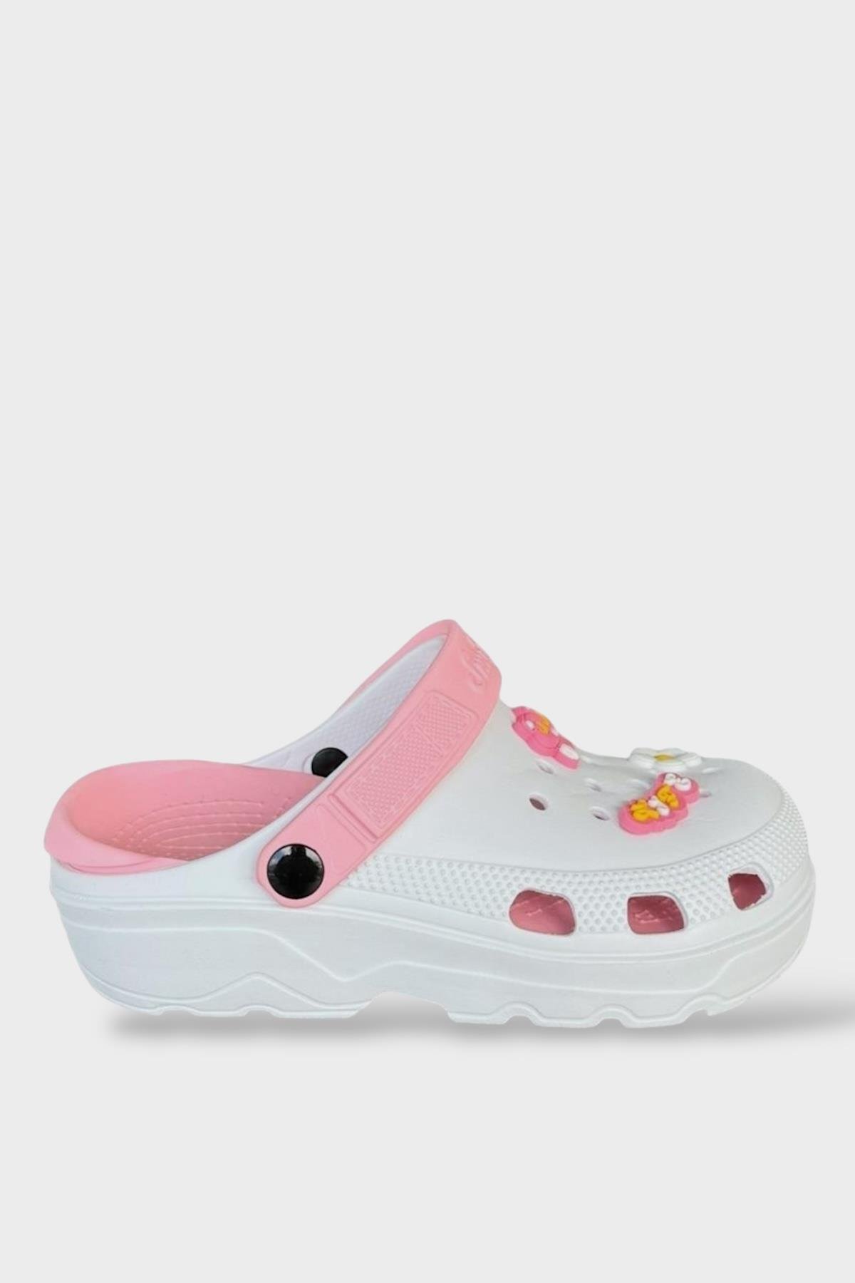 Rahat Taban Eva Kadın Sandalet KREM-PUDRA - Görsel 2