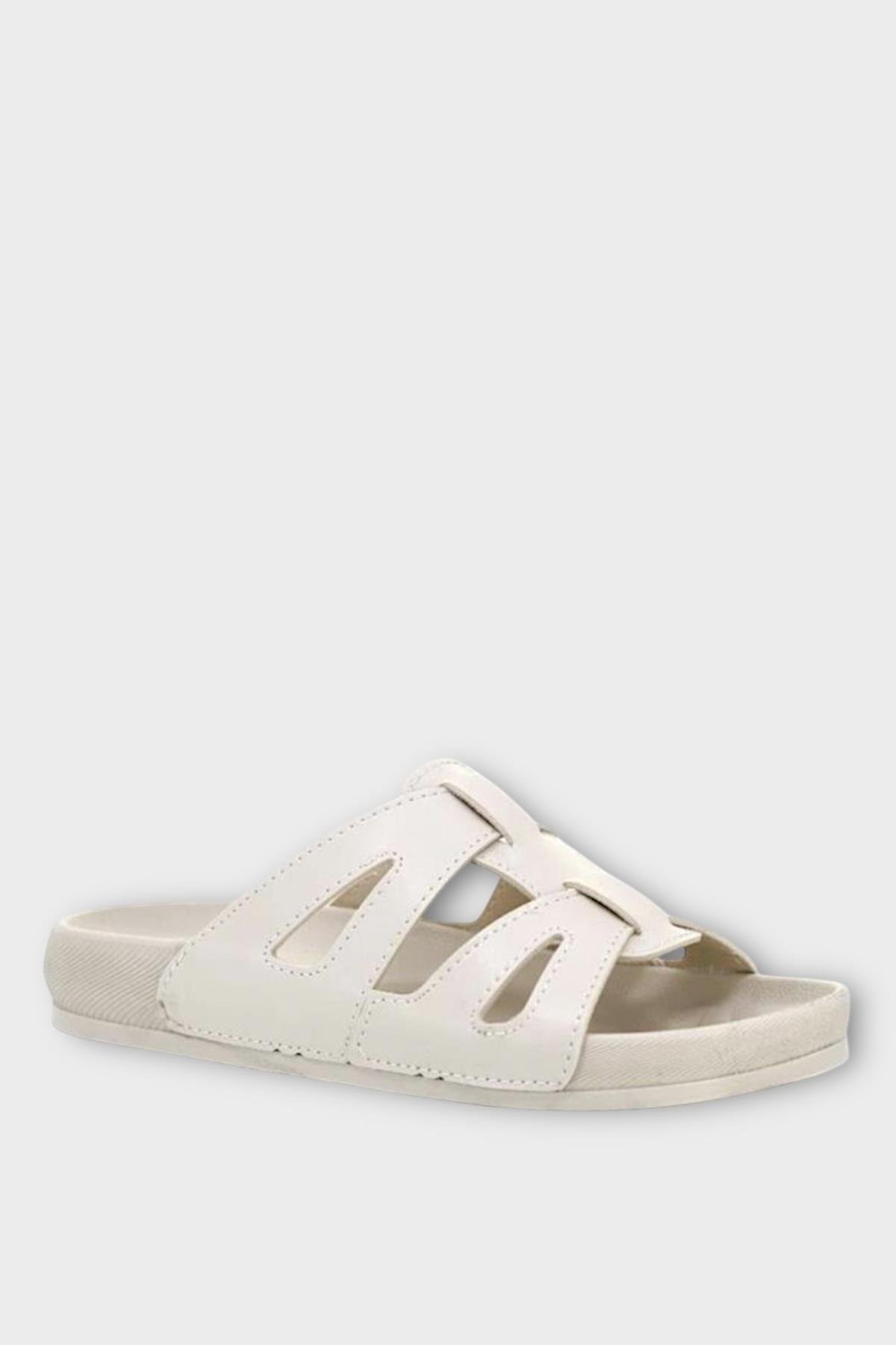 Anatomik Taban Rahat Trend Kadın Terlik BEJ - Görsel 2