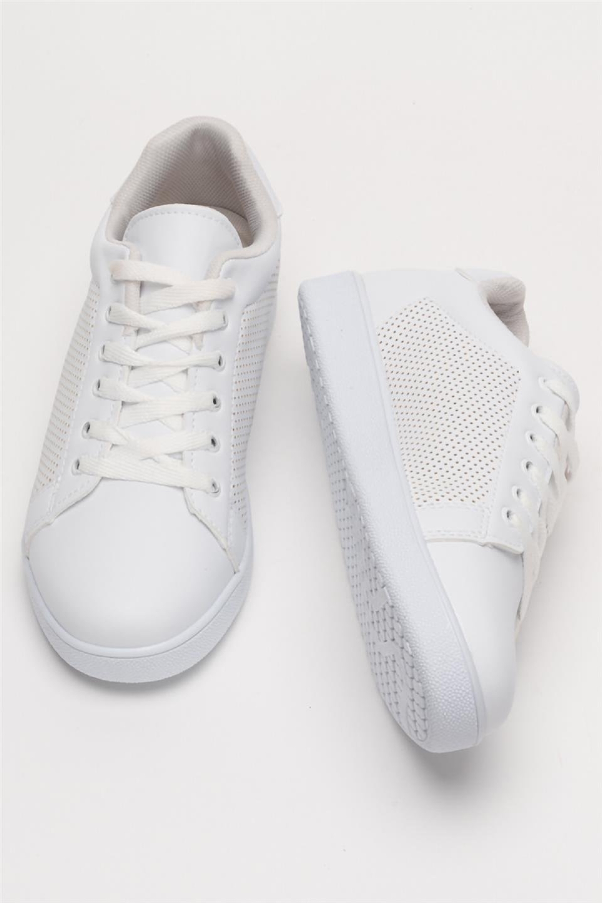 Kadın Spor Sneaker Ayakkabı BEYAZ - Görsel 8