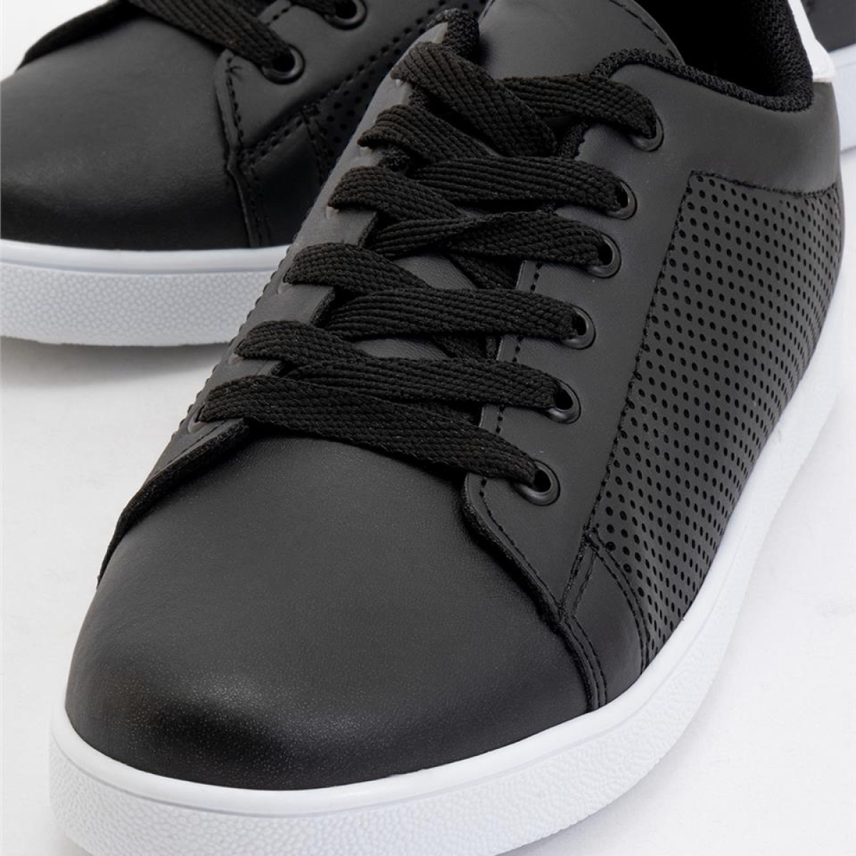 Kadın Spor Sneaker Ayakkabı SİYAH - BEYAZ - Görsel 11