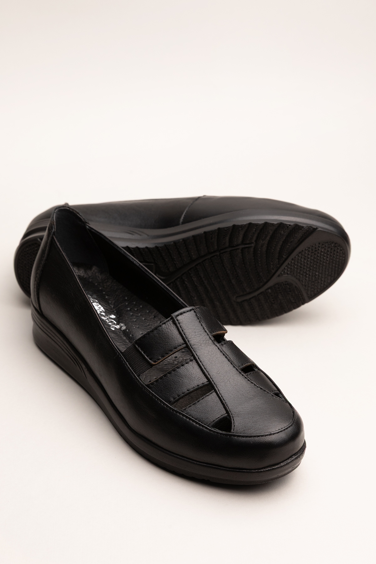 Gondol Kadın Hakiki Deri Anatomik Taban Anne Ayakkabı pyt.1207 - Görsel 4