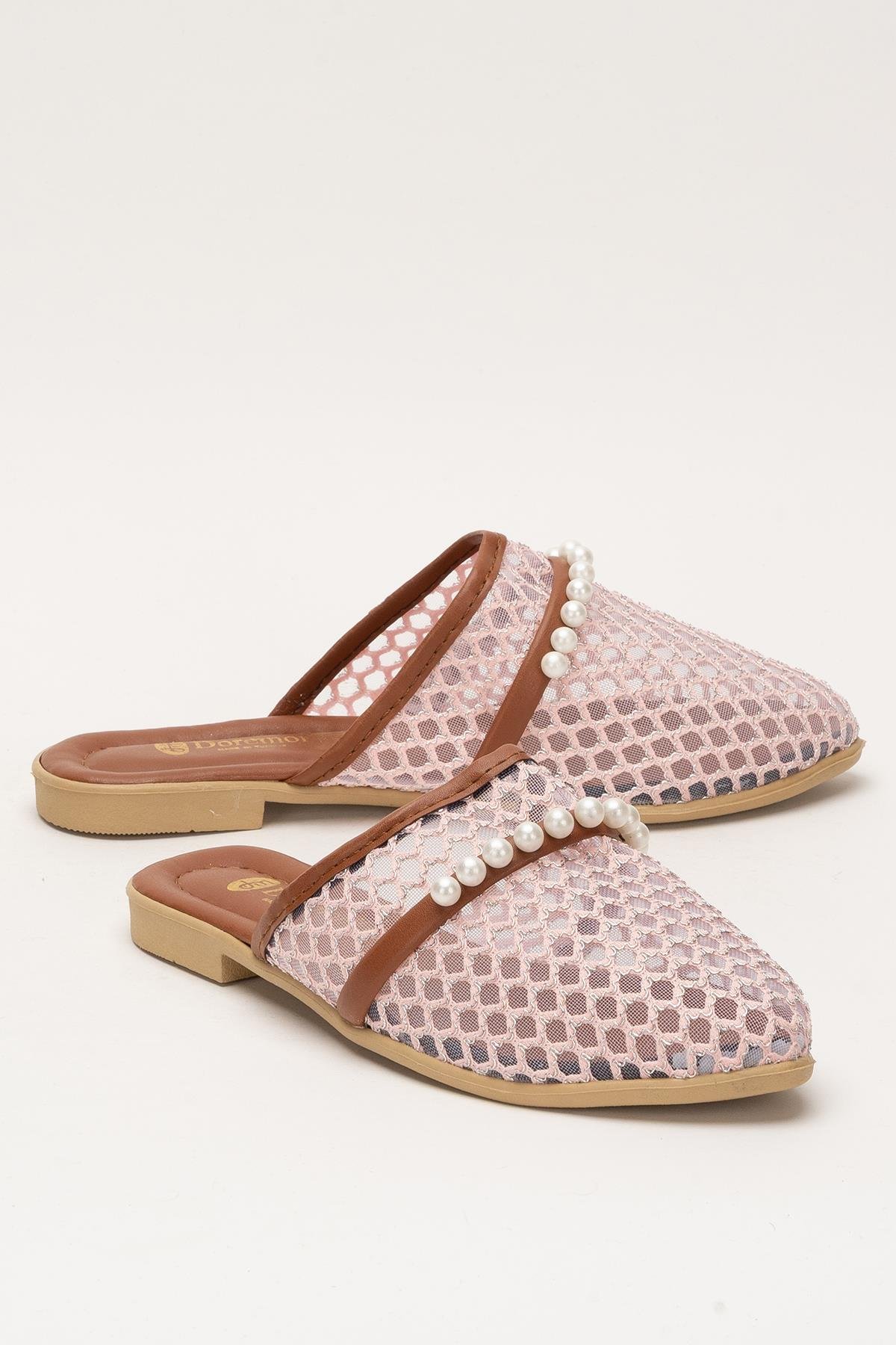 Kadın İnci Kemerli FileliTerlik PUDRA - Görsel 3