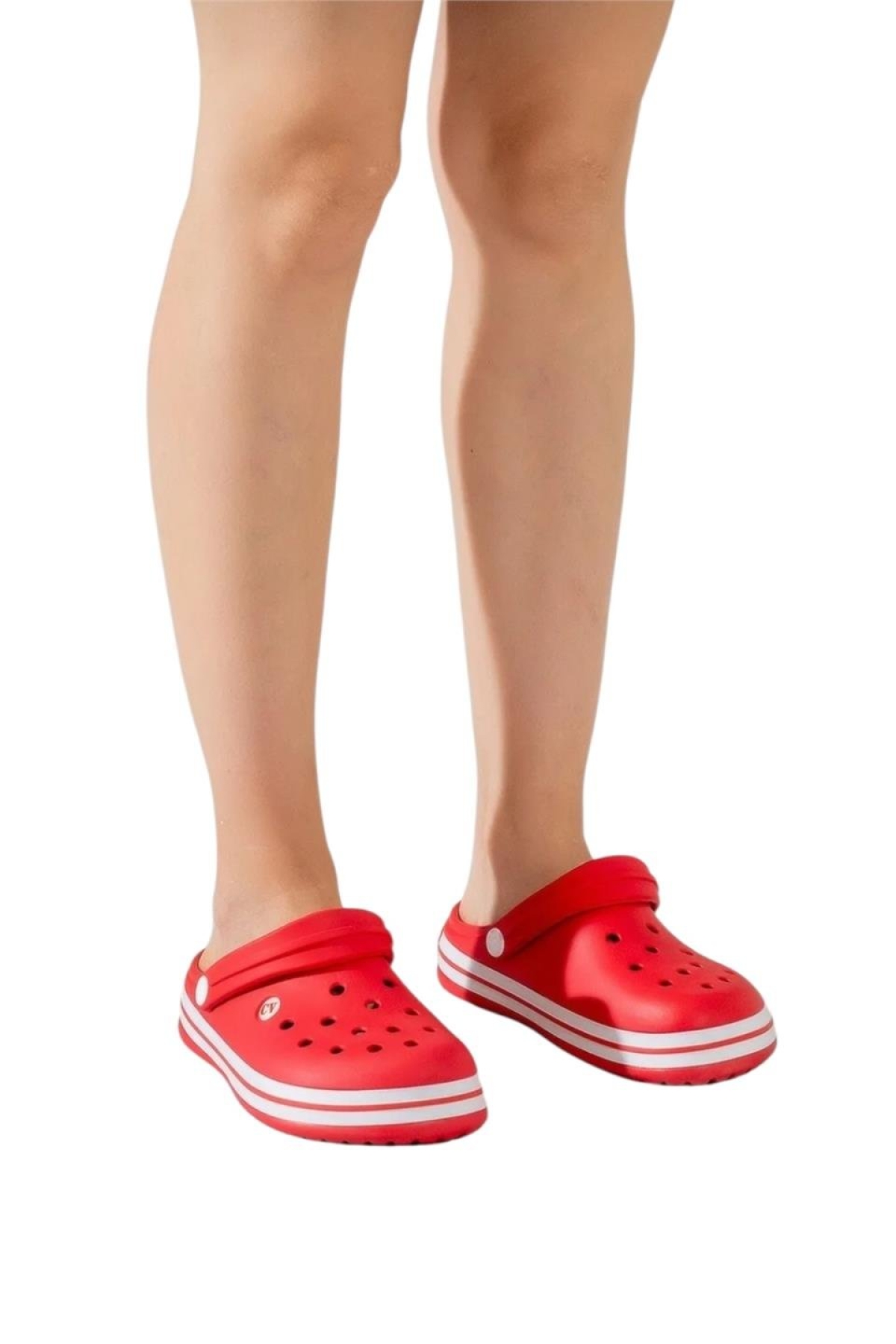 Unisex Comfort Hafif Medikal Hemşire Sabo Terlik KIRMIZI - Görsel 8