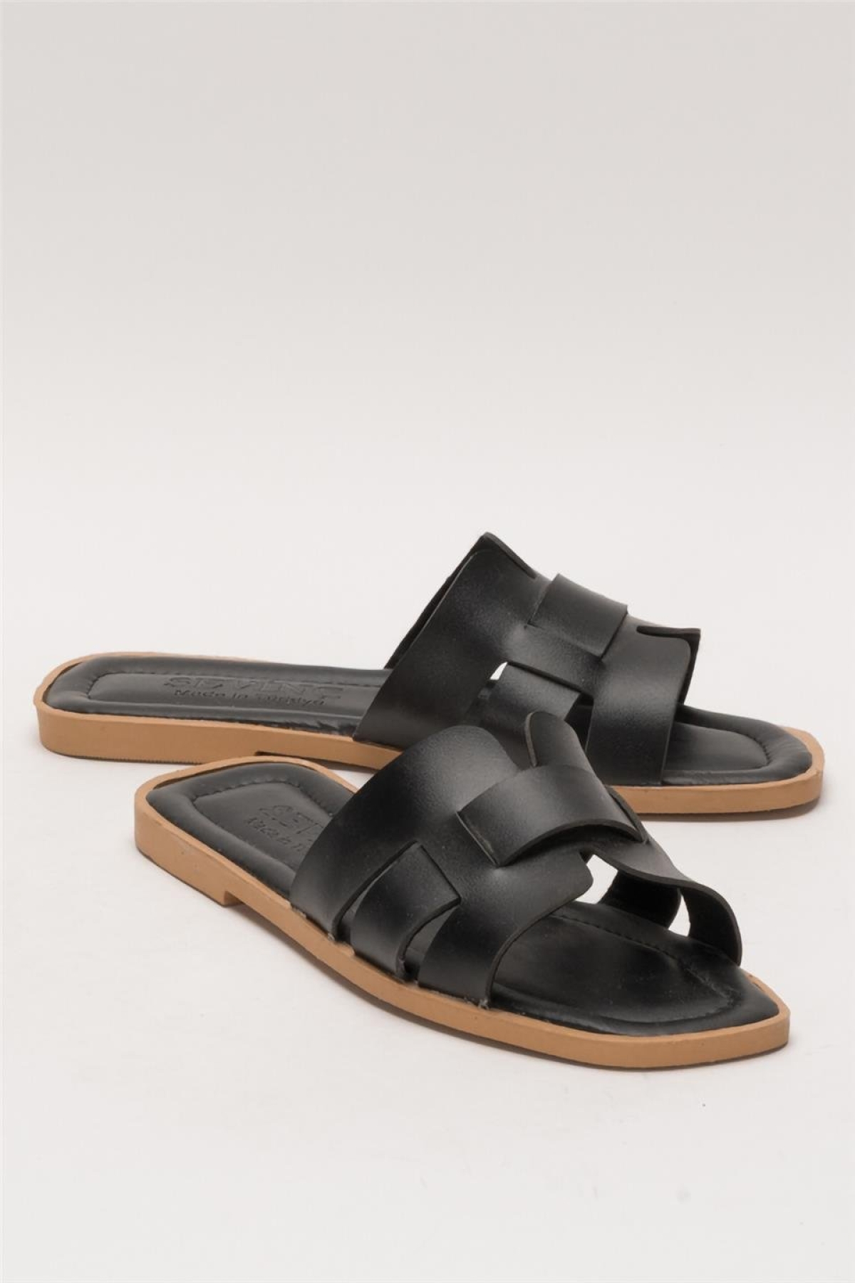 Kadın Günlük YazlıkTerlik SİYAH - Görsel 3