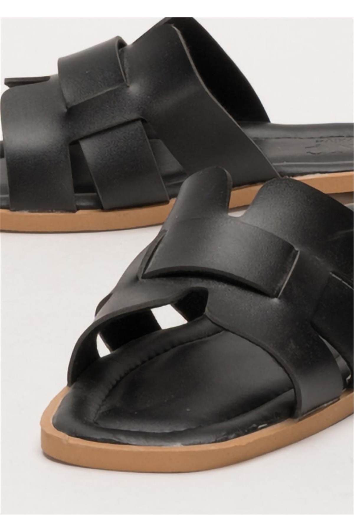 Kadın Günlük YazlıkTerlik SİYAH - Görsel 6