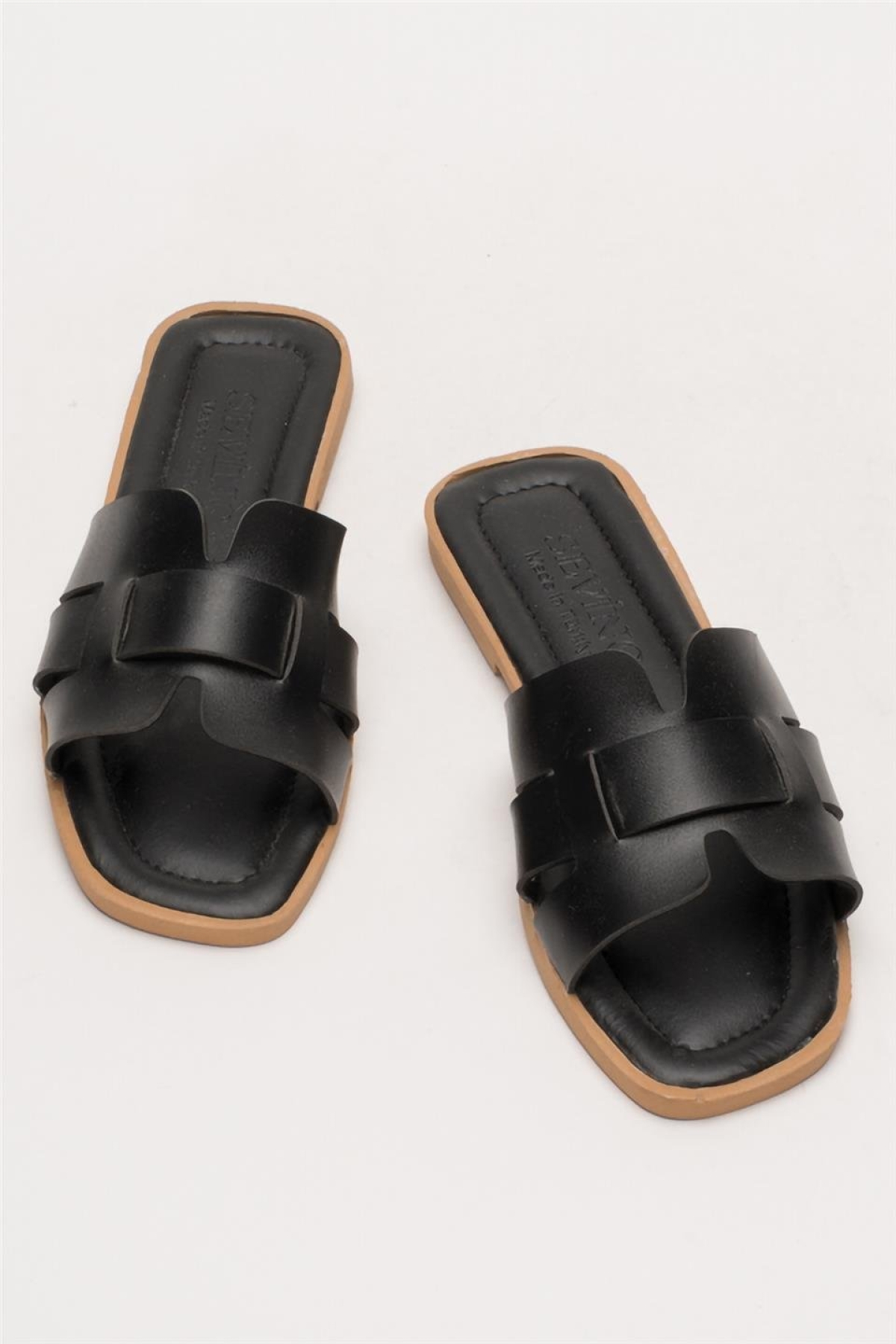 Kadın Günlük YazlıkTerlik SİYAH - Görsel 7