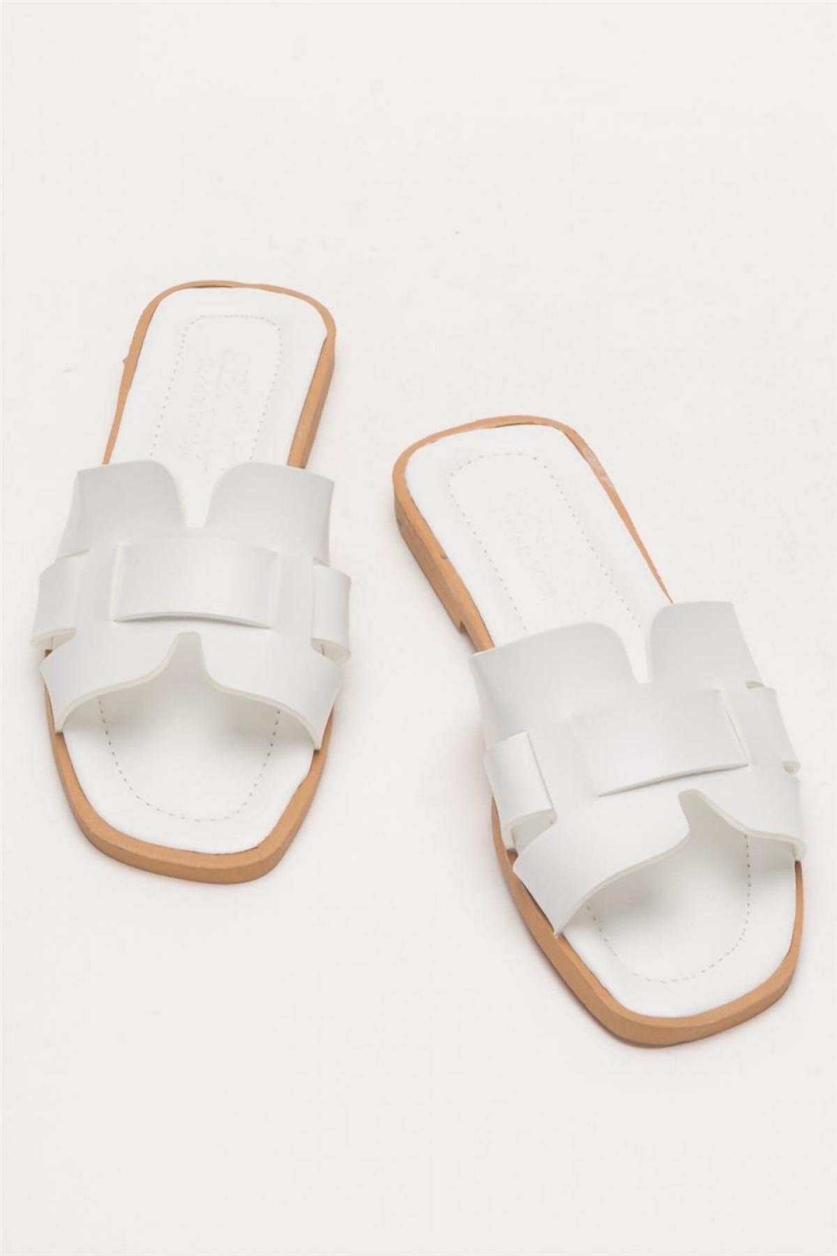 Kadın Günlük YazlıkTerlik BEYAZ - Görsel 7