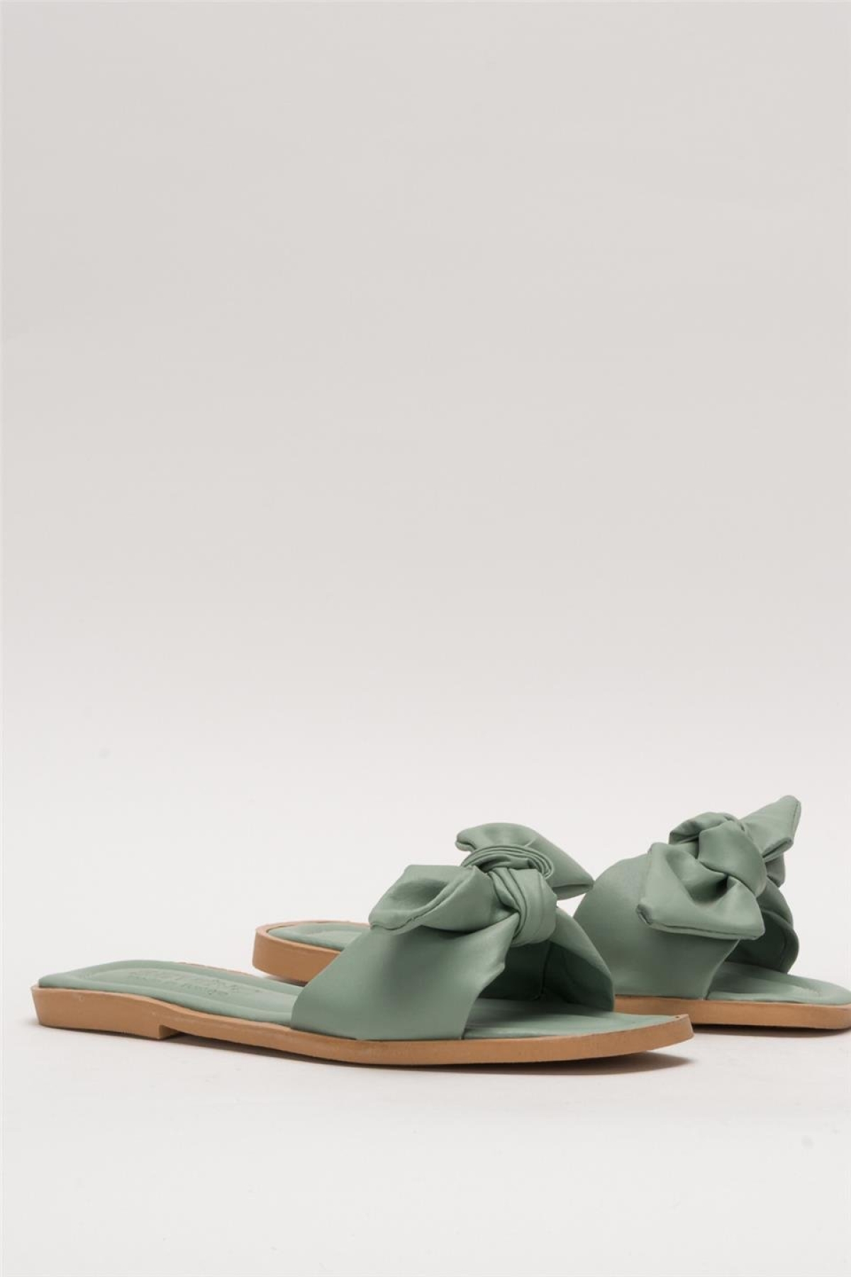 Kadın Fiyonklu Günlük YazlıkTerlik YEŞİL - Görsel 4