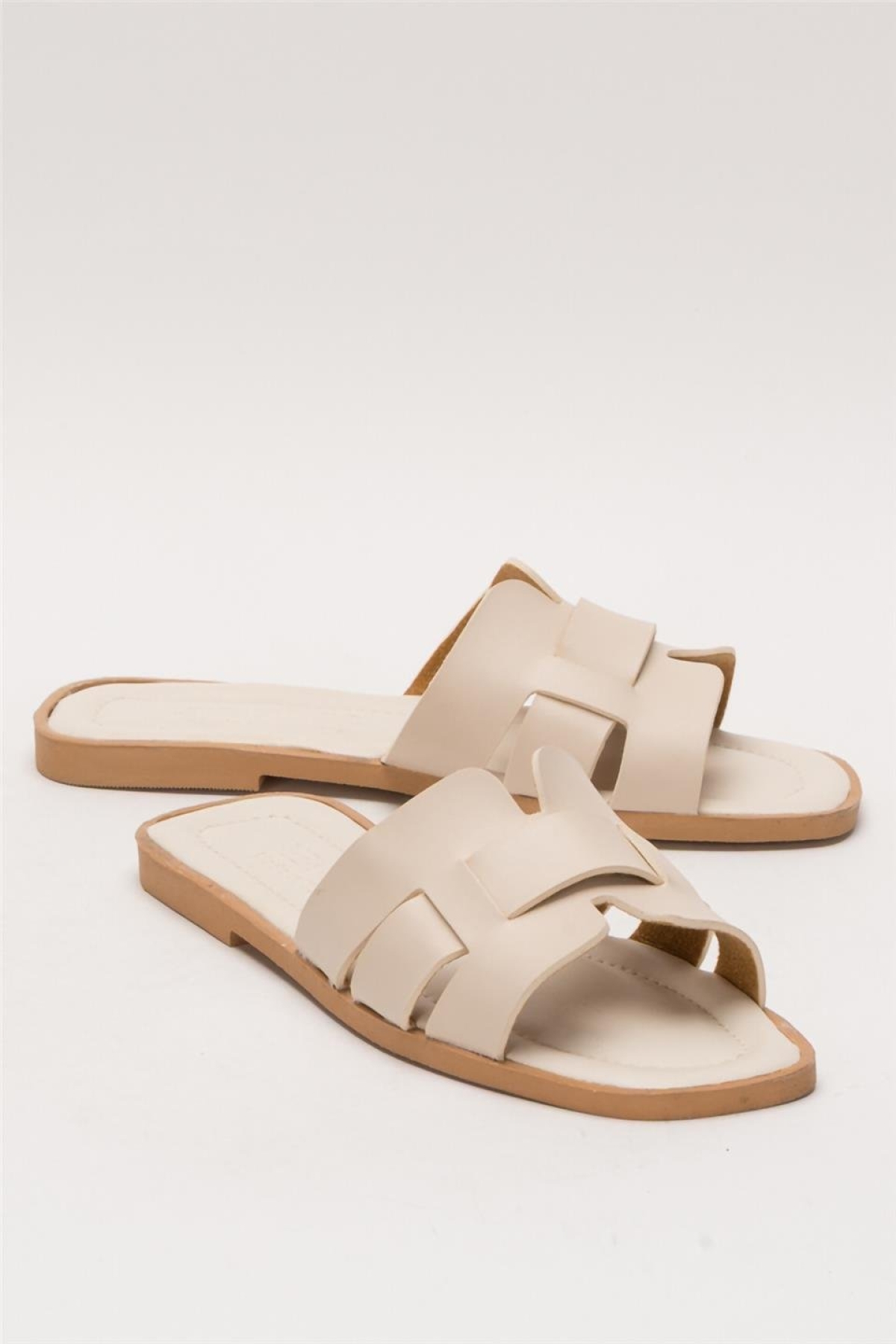 Kadın Günlük YazlıkTerlik KREM - Görsel 3