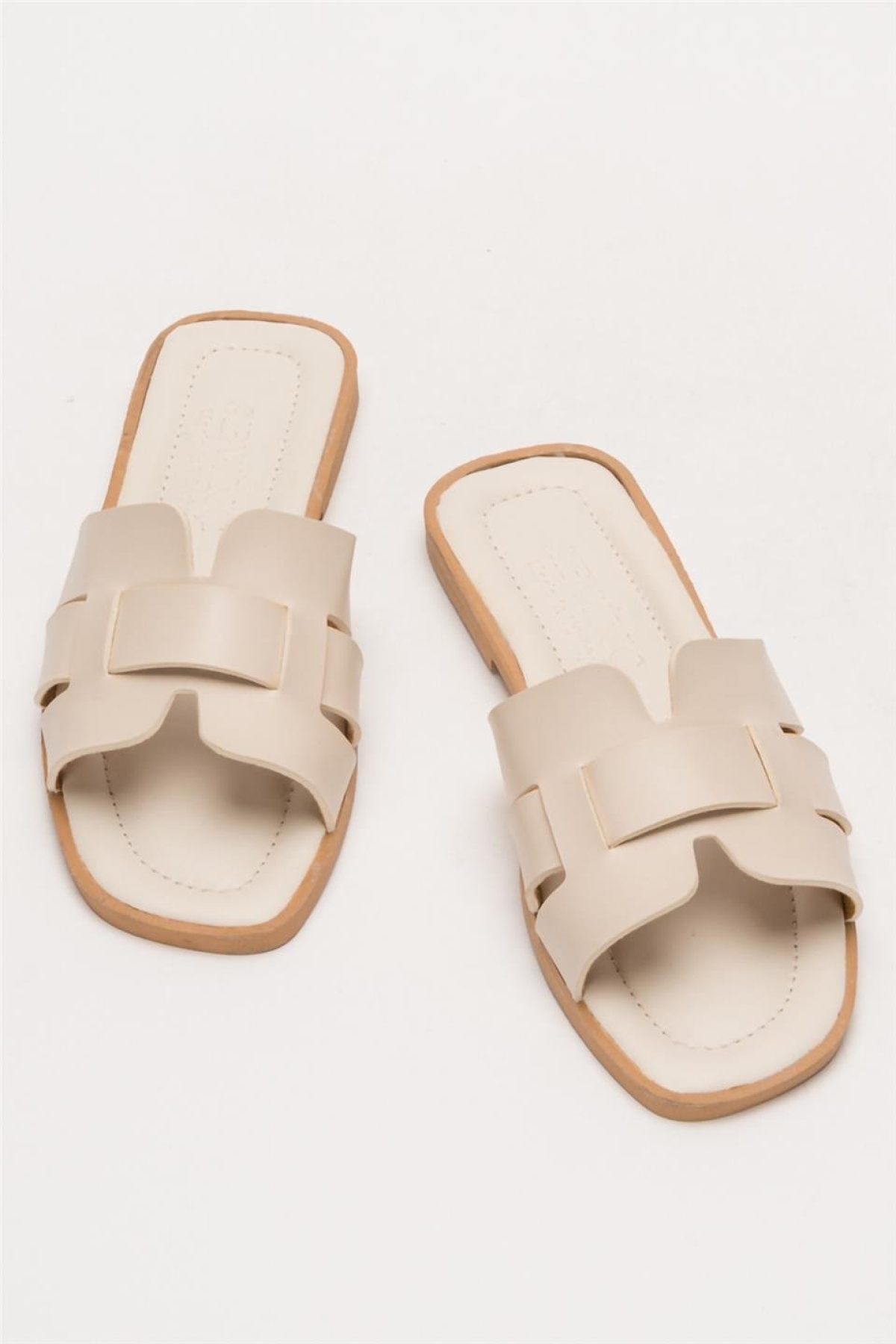 Kadın Günlük YazlıkTerlik KREM - Görsel 7